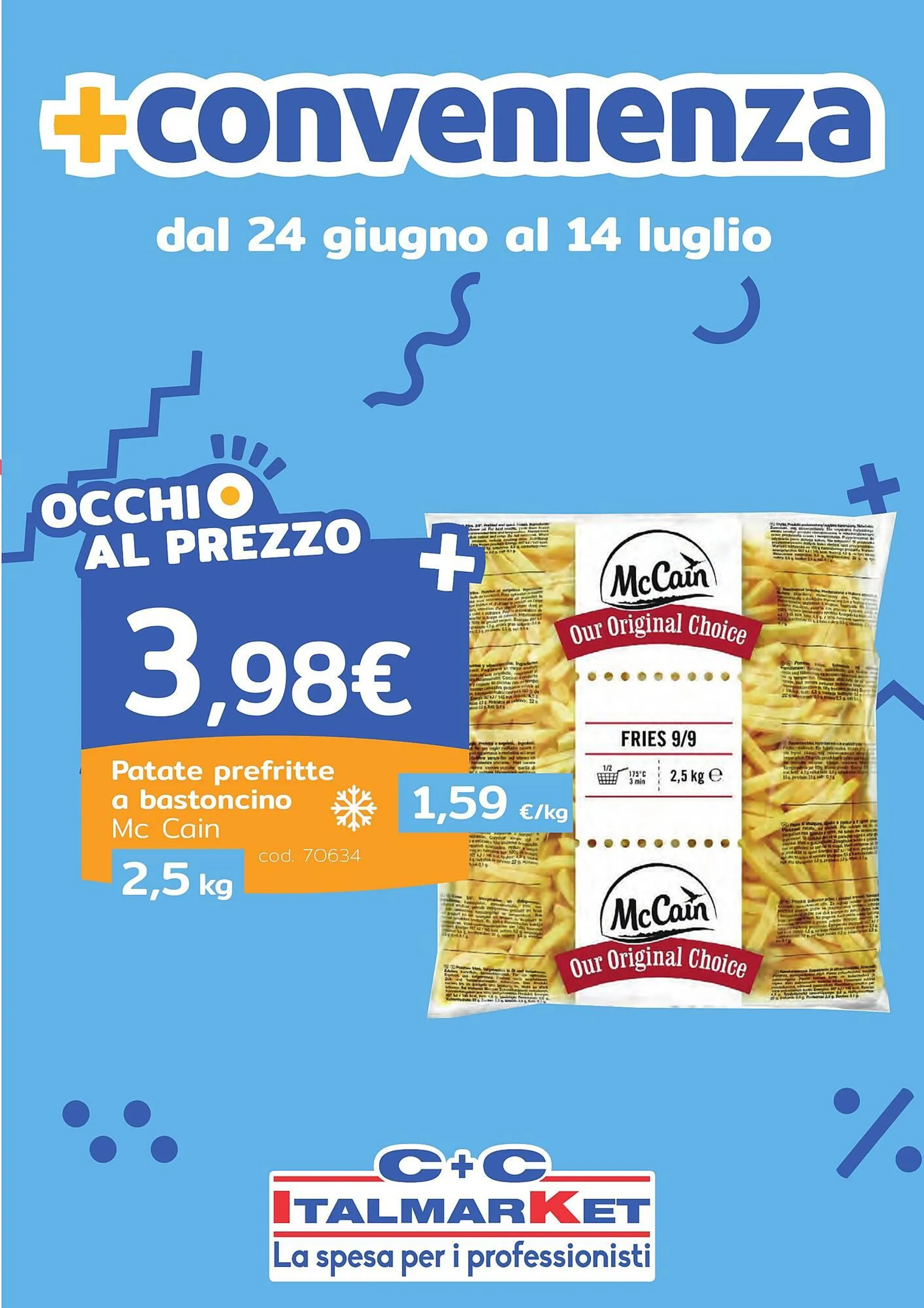 Volantino C+C Italmarket da 24 giugno a 14 luglio di 2025 - Pagina del volantino 1