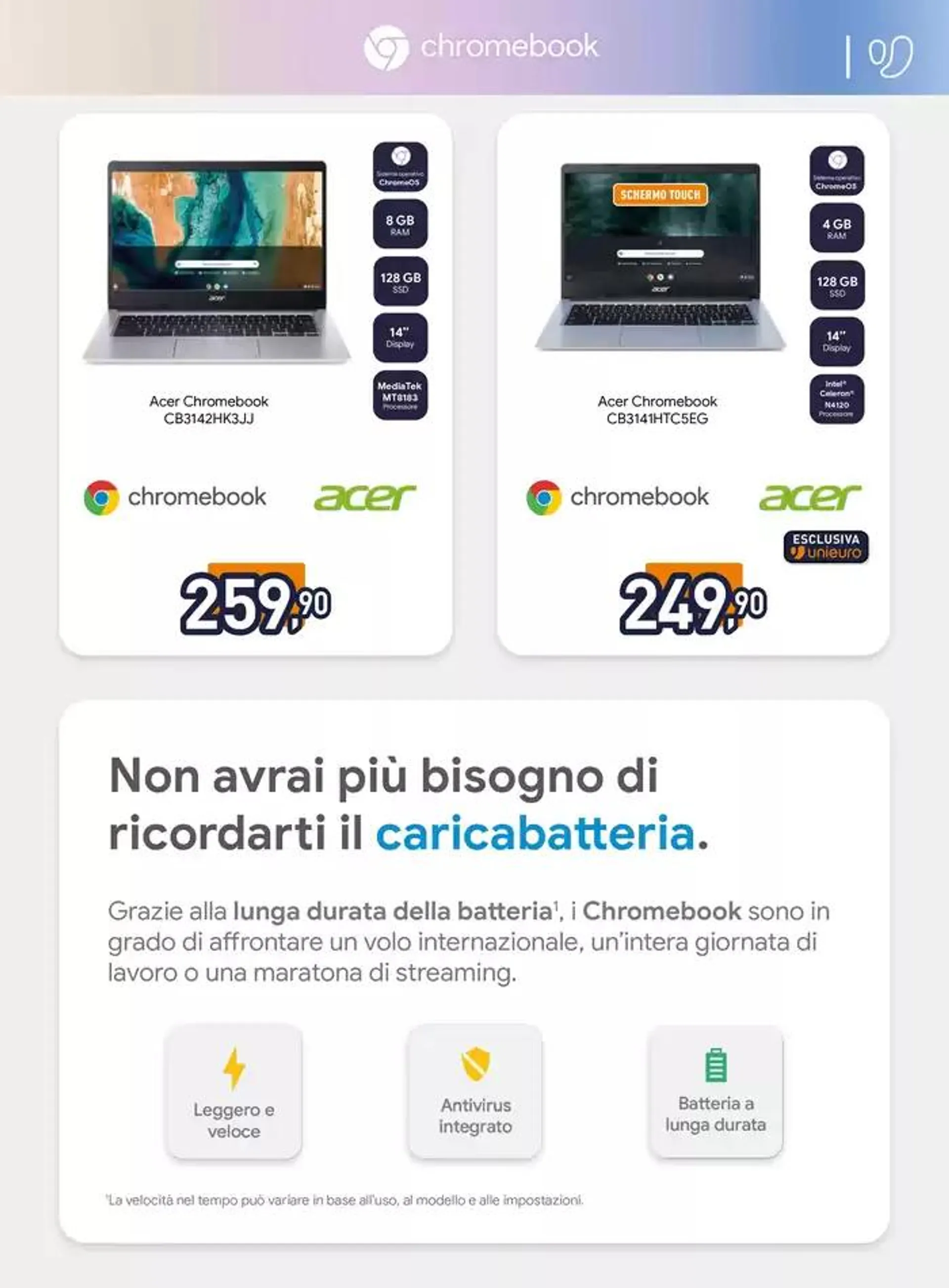 Speciale Chromebook da Unieuro! da 14 ottobre a 28 ottobre di 2024 - Pagina del volantino 5