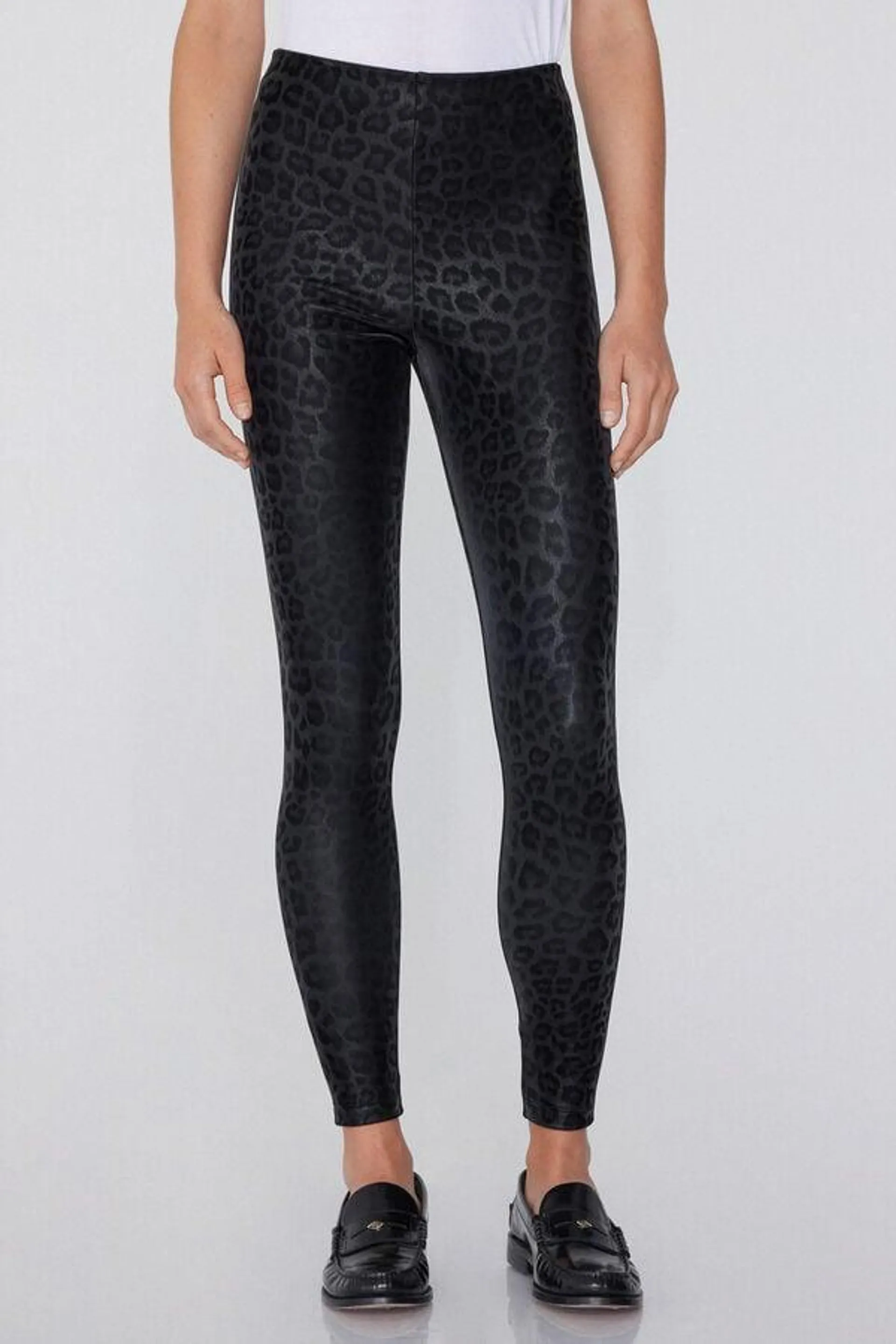 Leggings Termici Effetto Pelle Maculato