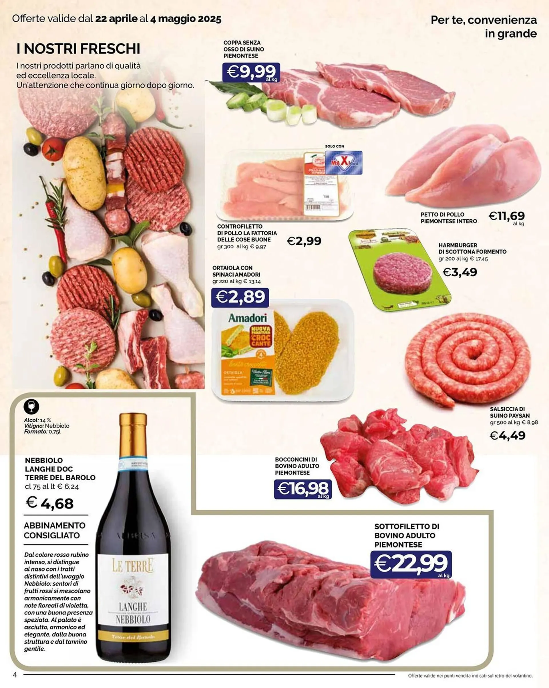 Volantino Maxisconto da 22 aprile a 4 maggio di 2025 - Pagina del volantino 4