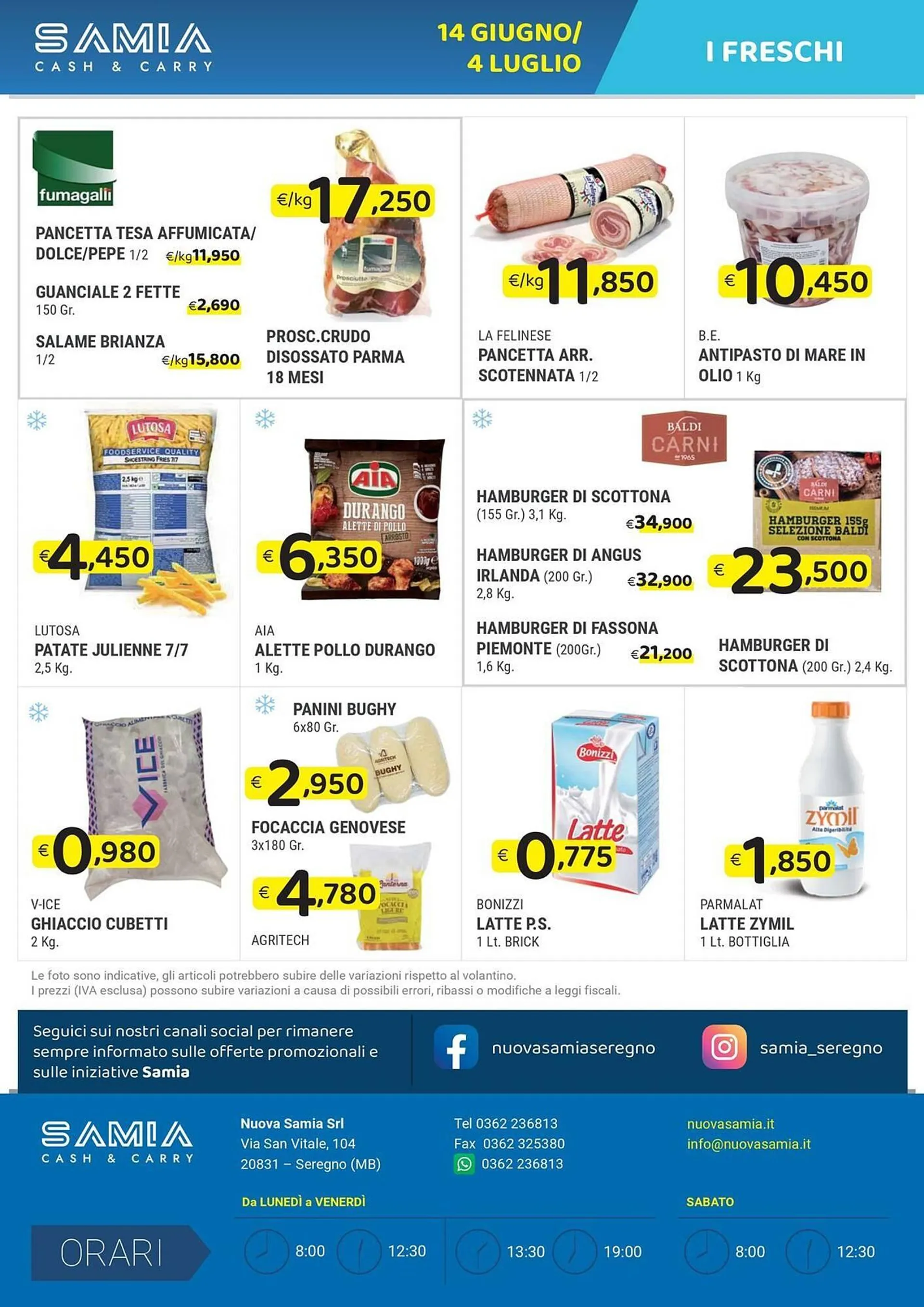 Volantino Samia Cash and Carry da 14 giugno a 4 luglio di 2025 - Pagina del volantino 8