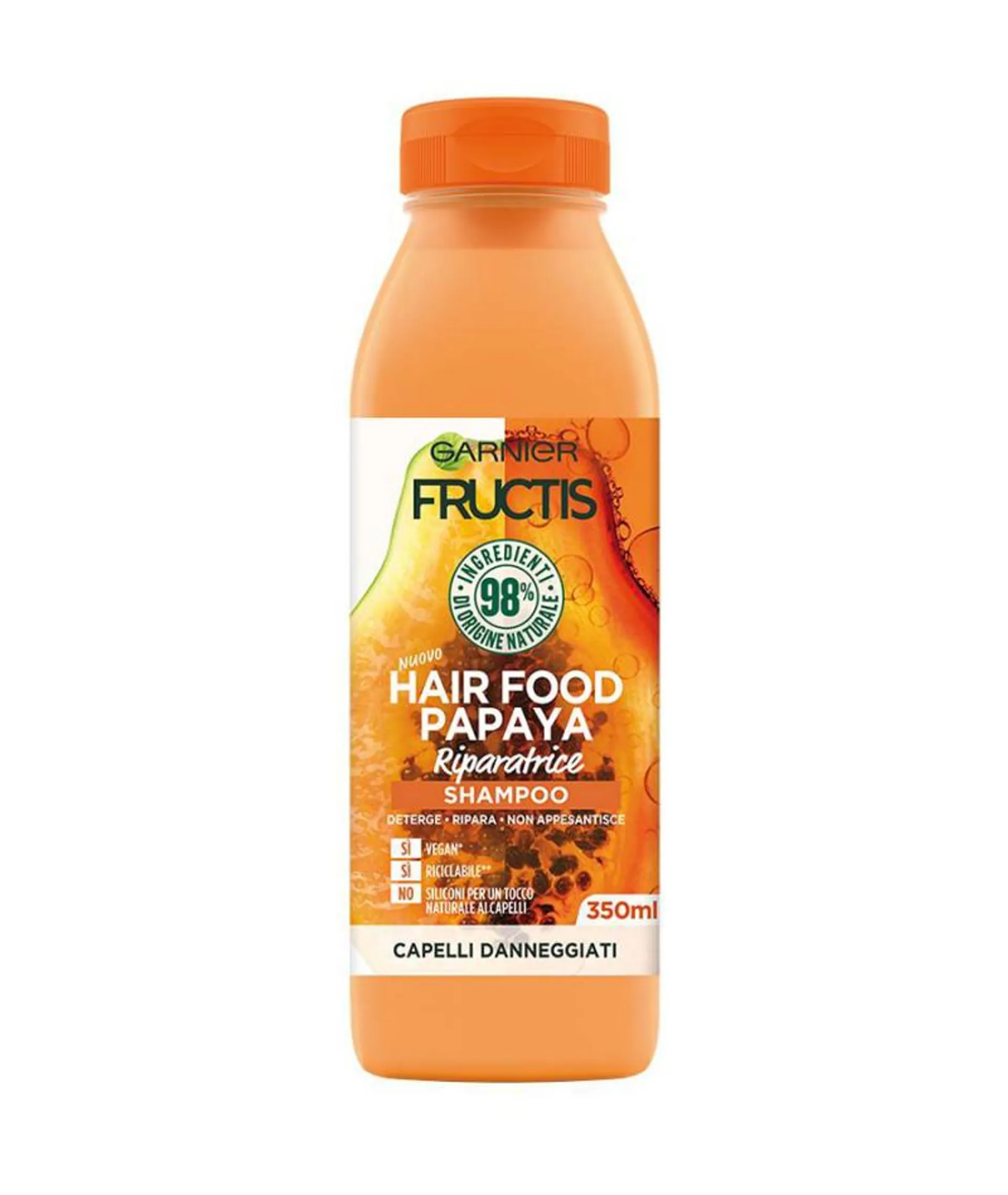 FRUCTIS SHAMPOO HAIR FOOD PAPAYA NUTRIENTE 350ML