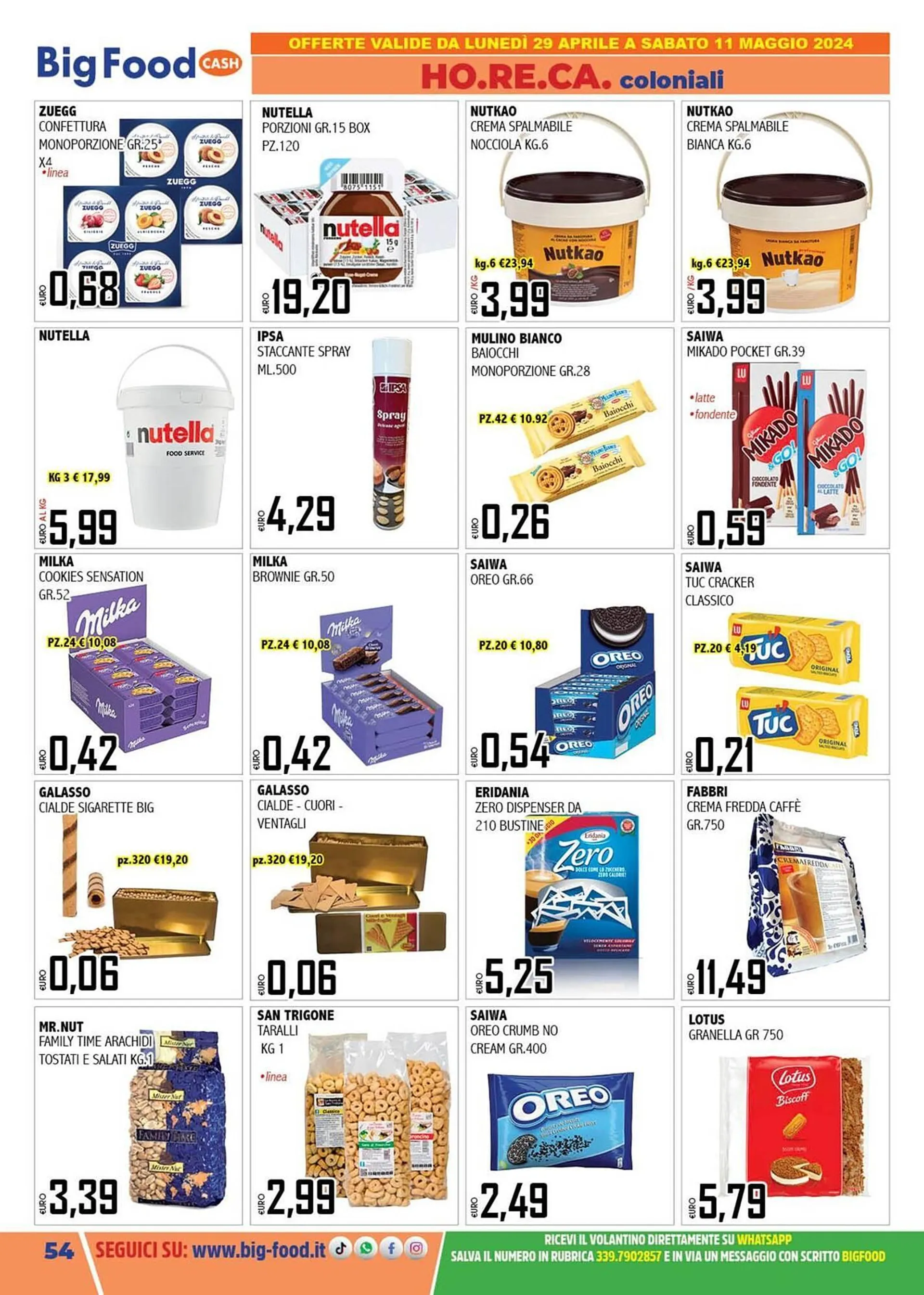 Volantino Big Food da 29 aprile a 11 maggio di 2024 - Pagina del volantino 54