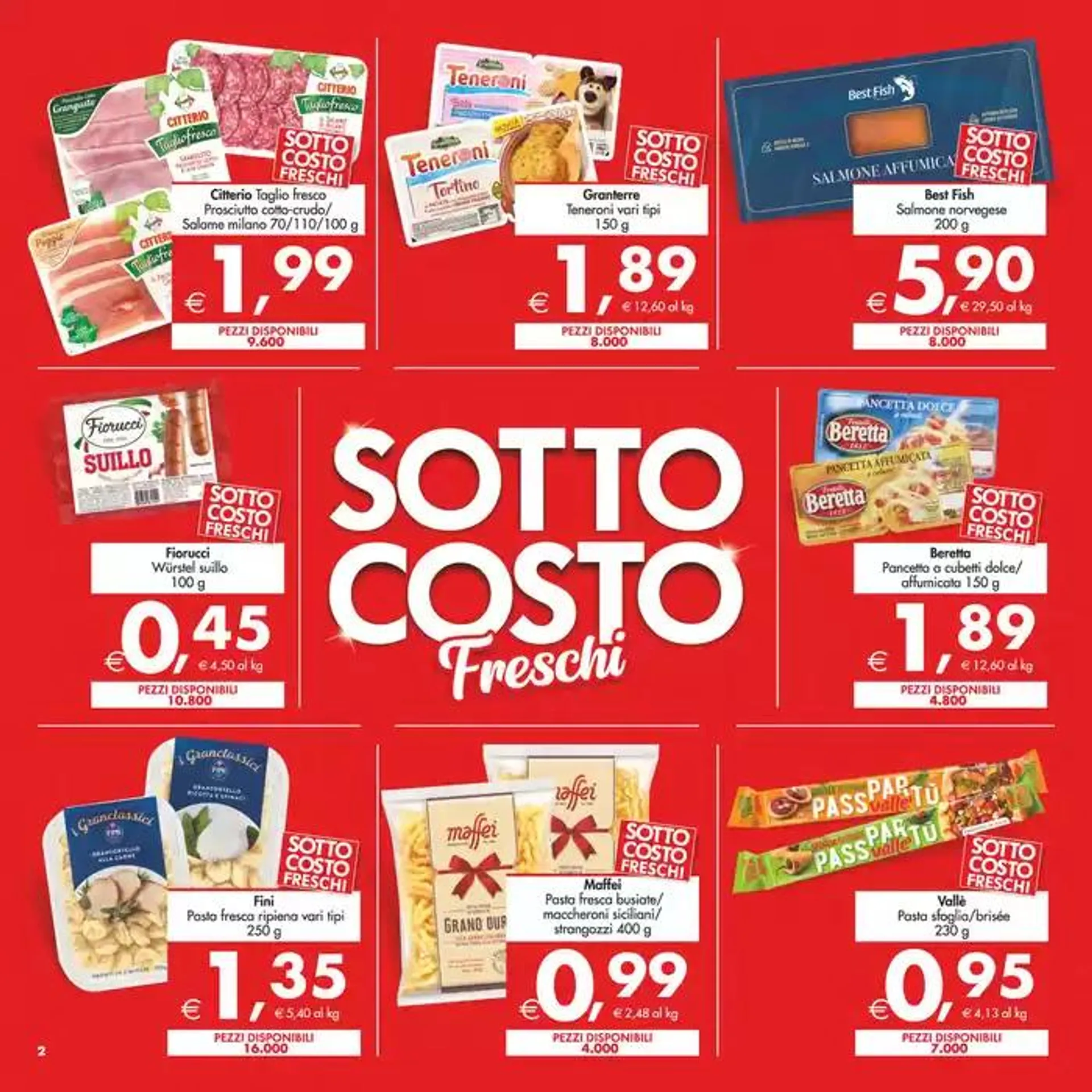 La qualità che costa meno ! da 13 maggio a 22 maggio di 2025 - Pagina del volantino 2