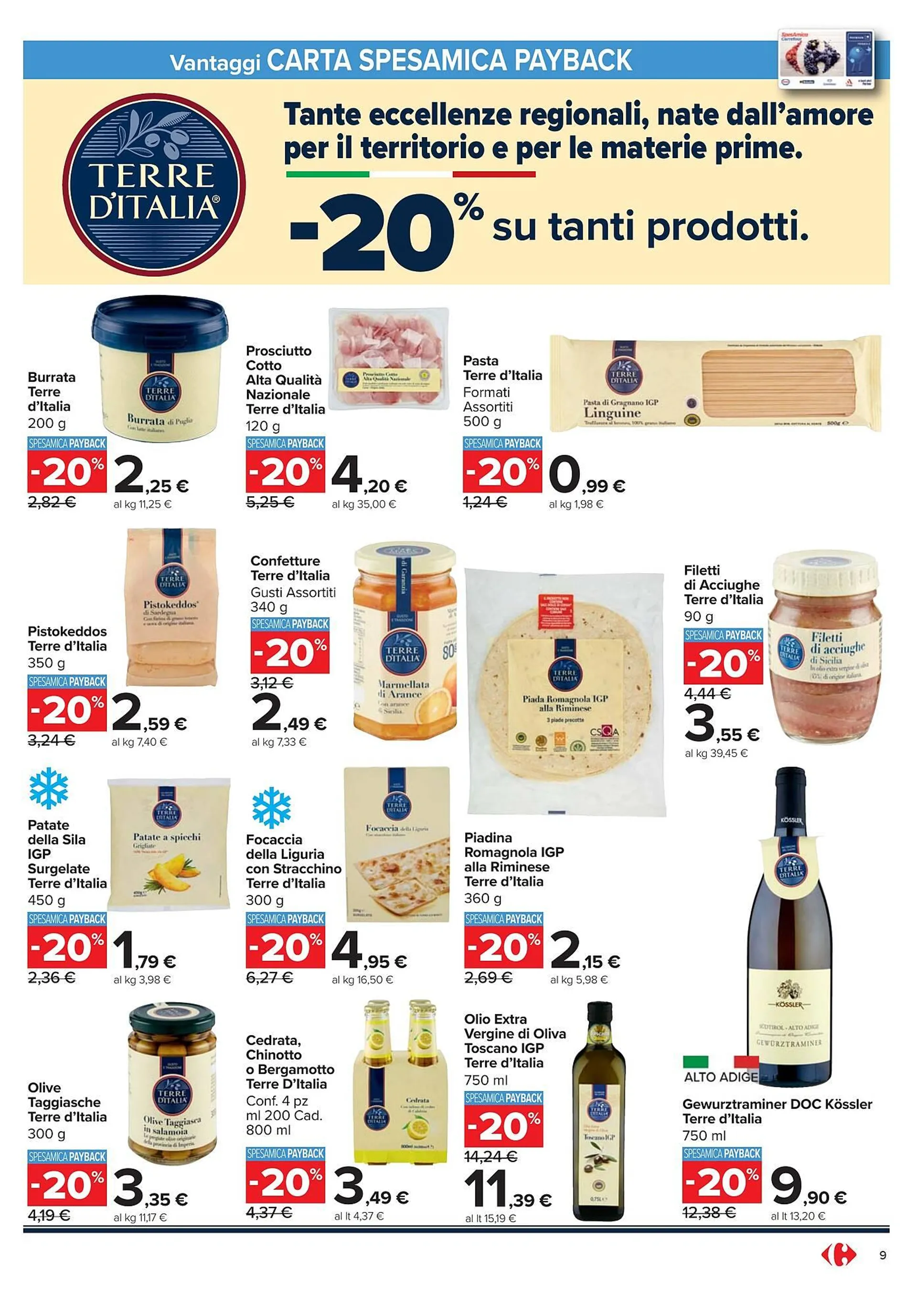 Volantino Carrefour Market da 12 giugno a 25 giugno di 2025 - Pagina del volantino 9