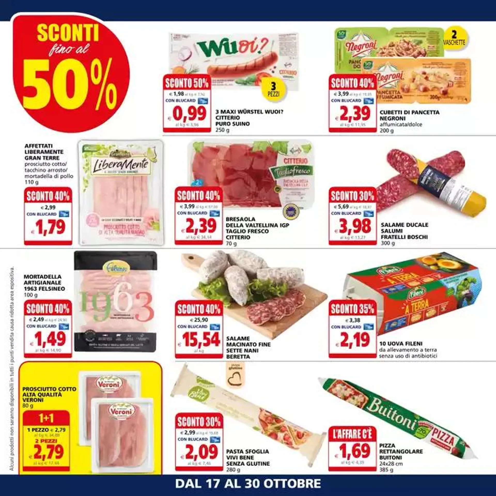 Grandi Marche Sconti fino al 50% da 17 ottobre a 30 ottobre di 2024 - Pagina del volantino 12