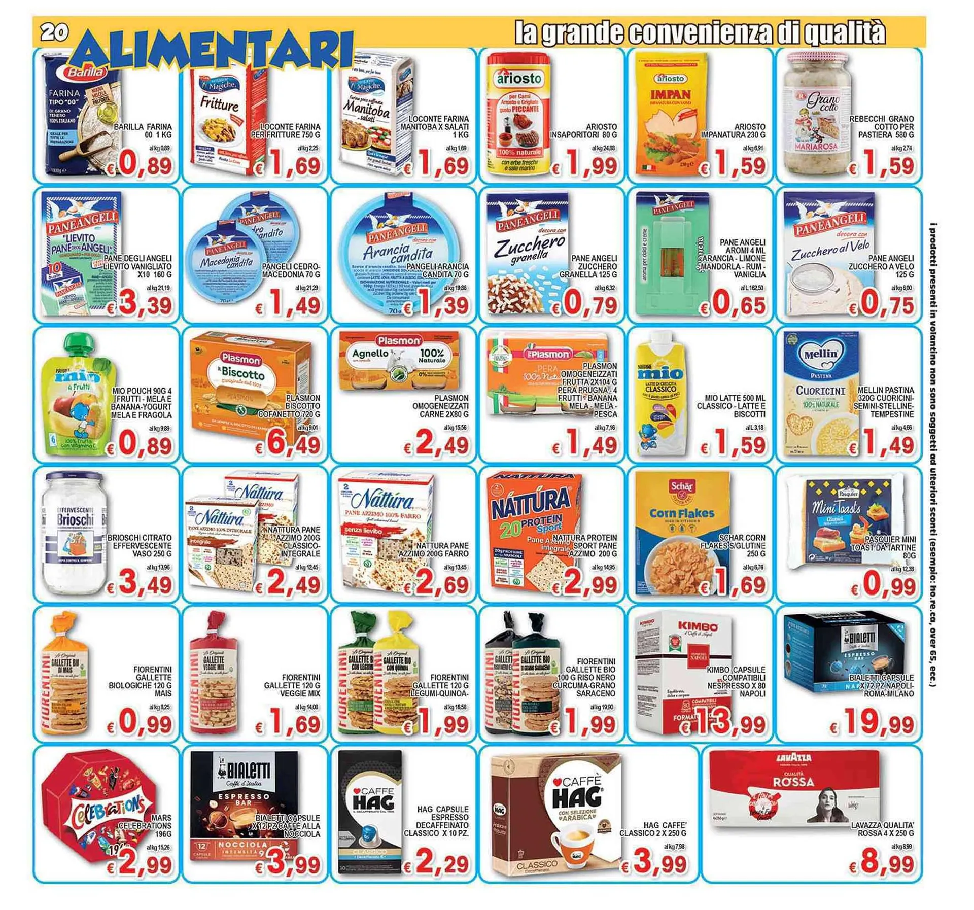 Volantino Top Supermercati da 20 marzo a 1 aprile di 2024 - Pagina del volantino 20