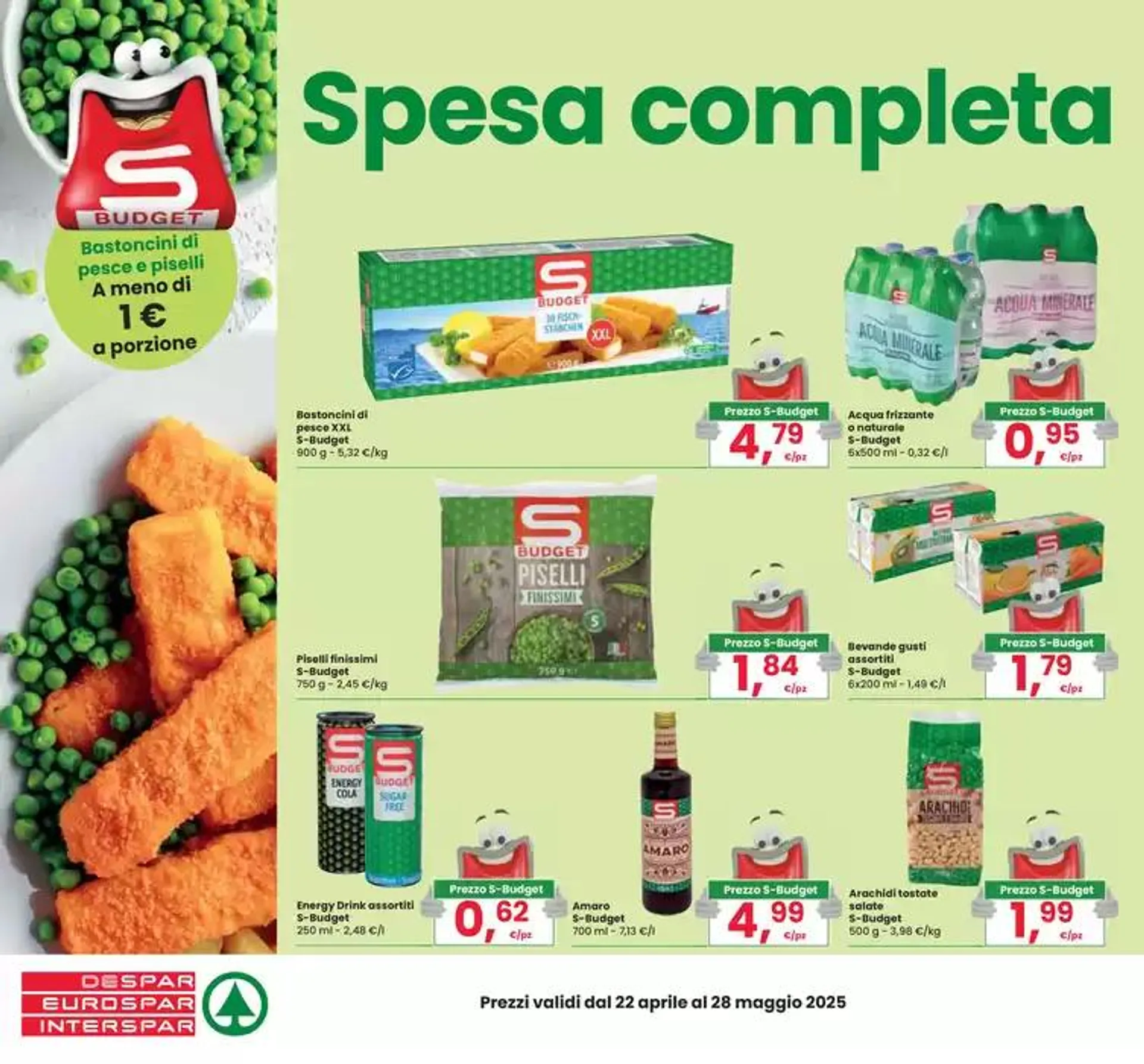 Più S-Budget, Più ri-SPARmi! da 22 aprile a 28 maggio di 2025 - Pagina del volantino 4