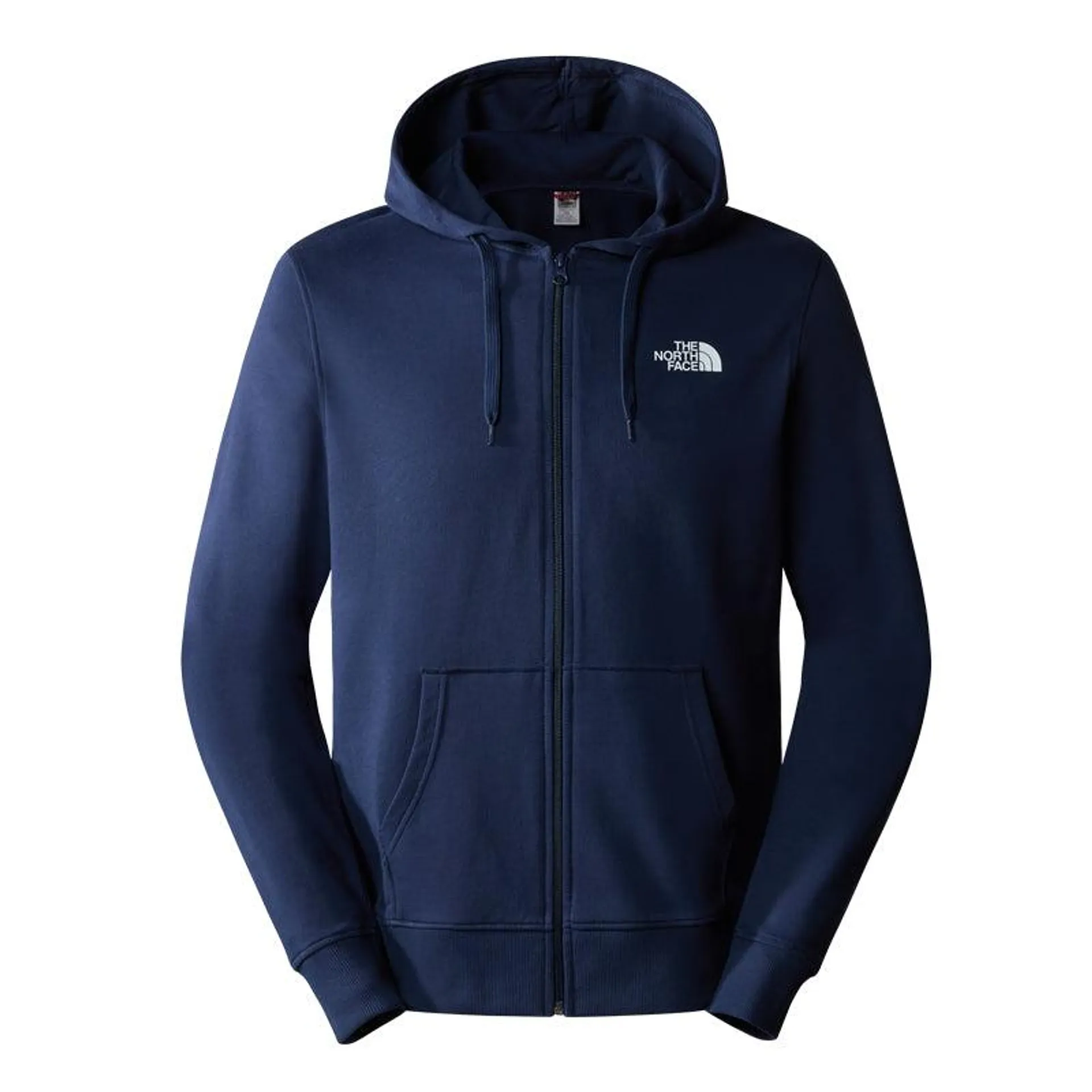 Felpa uomo hoody full zip open gate