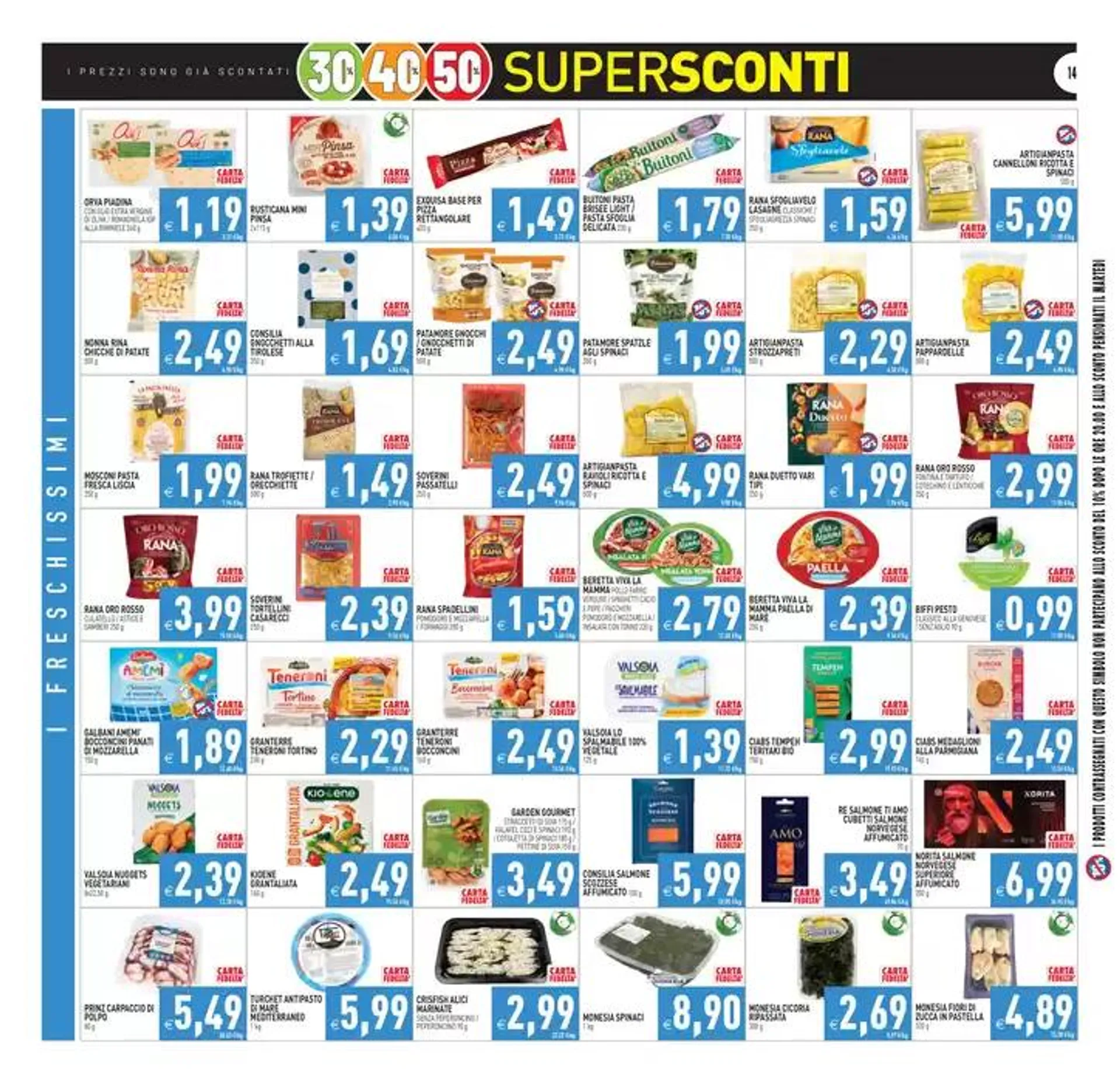 Super sconti 30 40 50% da 23 ottobre a 31 ottobre di 2024 - Pagina del volantino 14