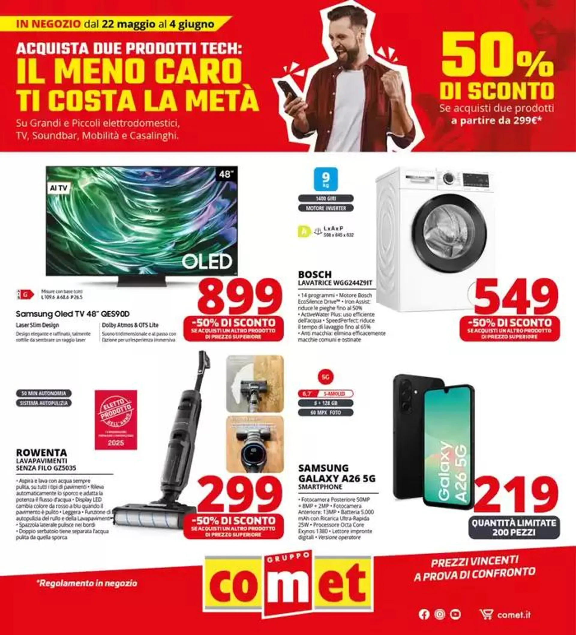 Il meno caro costa la metà da Comet! - 1