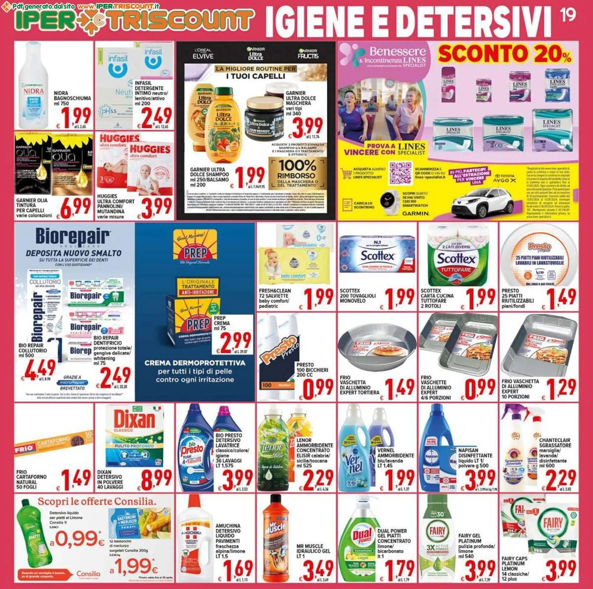 Volantino Iper Triscount da 19 aprile a 26 aprile di 2024 - Pagina del volantino 19