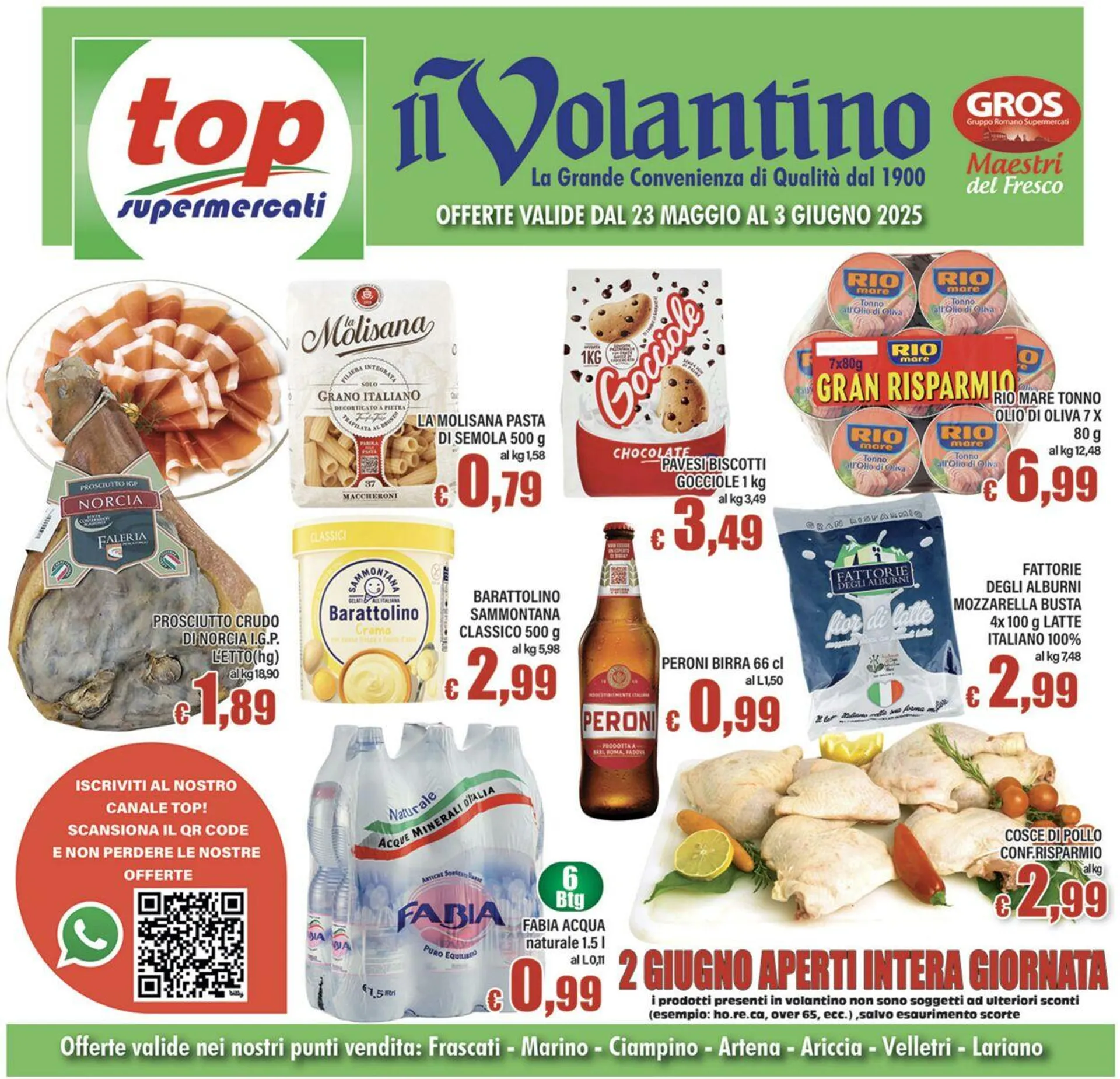 Top Supermercati Volantino attuale da 3 luglio a 17 luglio di 2025 - Pagina del volantino 1