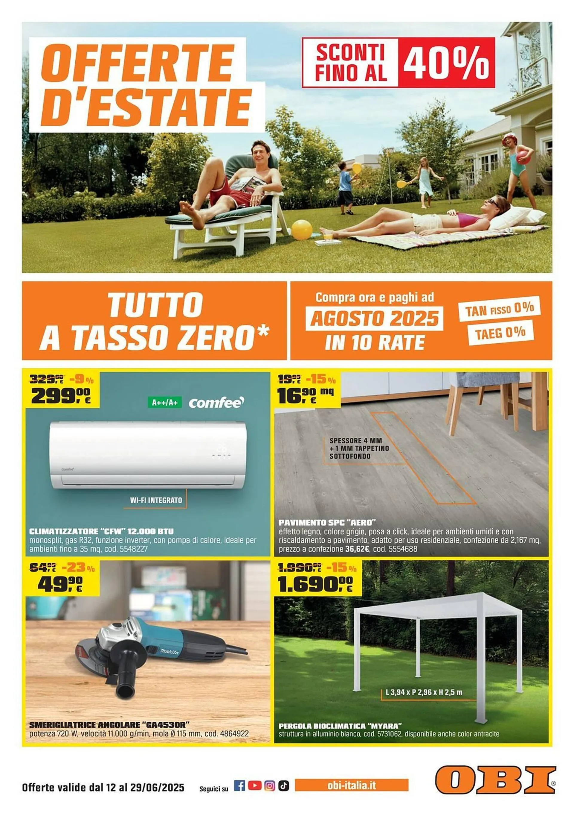 Volantino OBI - 1