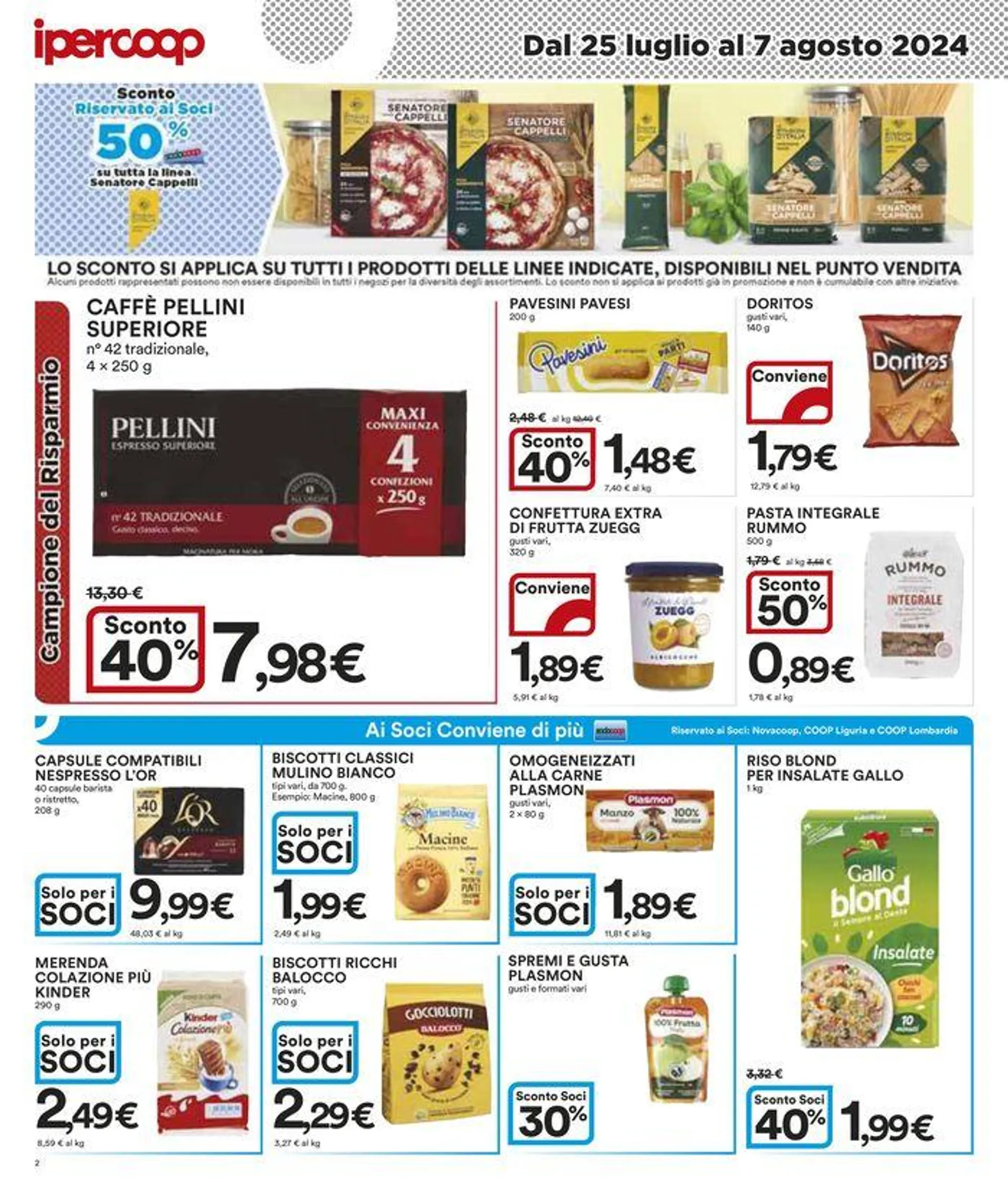 Sconti fino al 50% da 25 luglio a 7 agosto di 2024 - Pagina del volantino 2