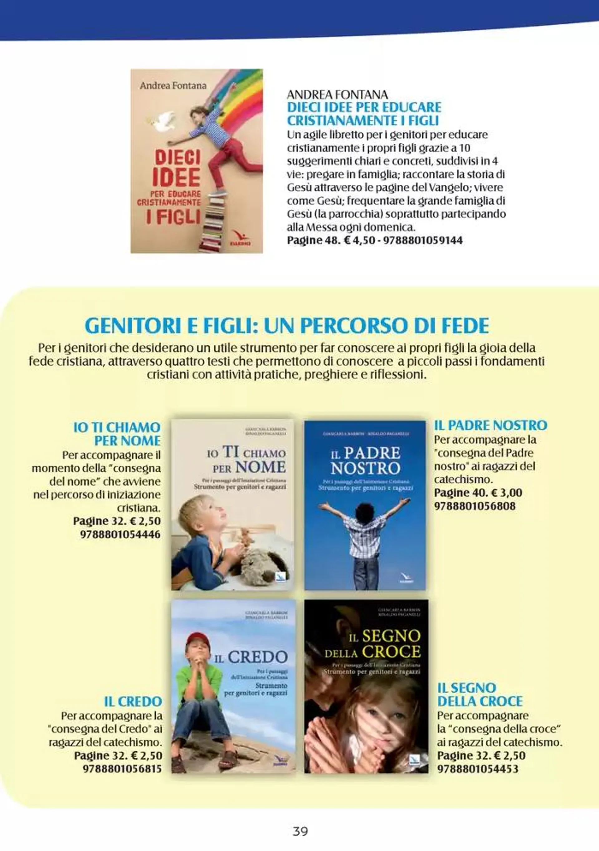  Catechismi & susssidi da 13 gennaio a 31 dicembre di 2025 - Pagina del volantino 39