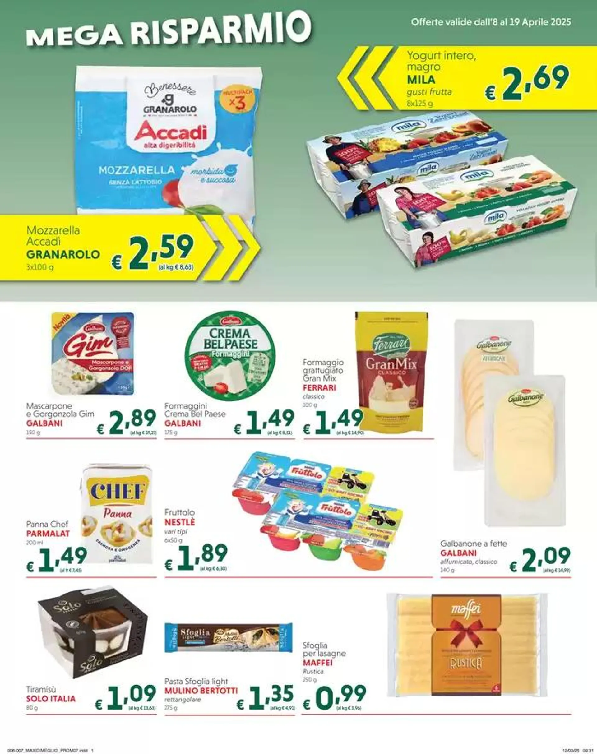 Buona Pasqua da 8 aprile a 19 aprile di 2025 - Pagina del volantino 6