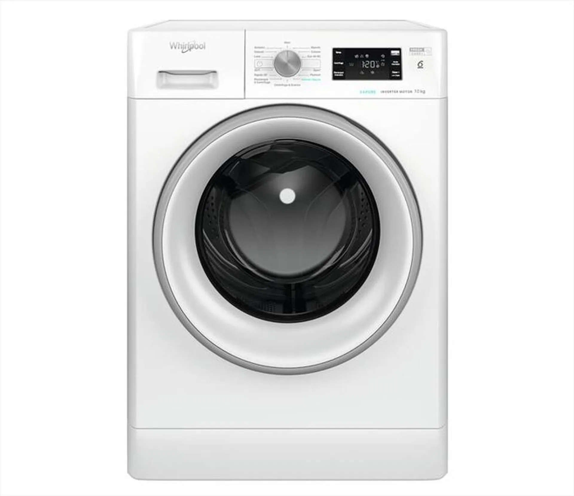 WHIRLPOOL - Lavatrice FRESHCARE FFB 1046 SV IT 10 Kg Classe A-White