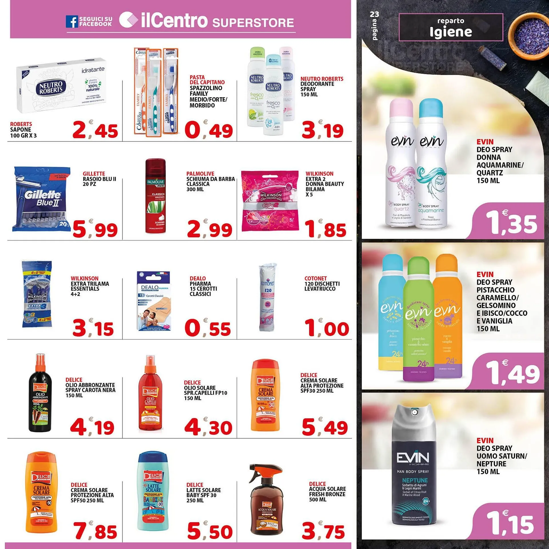 Volantino Il Centro Superstore da 11 giugno a 24 giugno di 2025 - Pagina del volantino 23