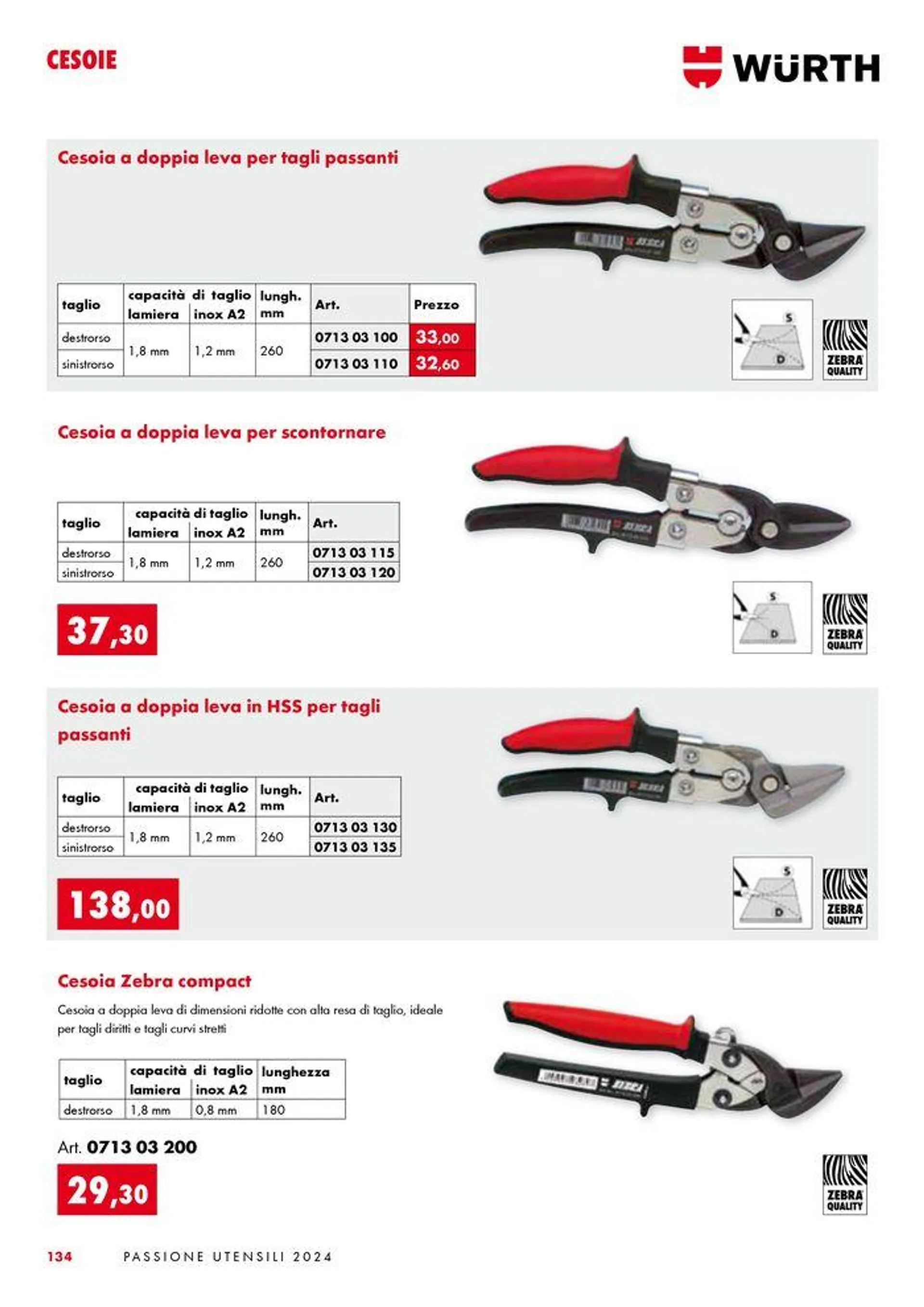 Passione utensili da 6 marzo a 30 giugno di 2024 - Pagina del volantino 134