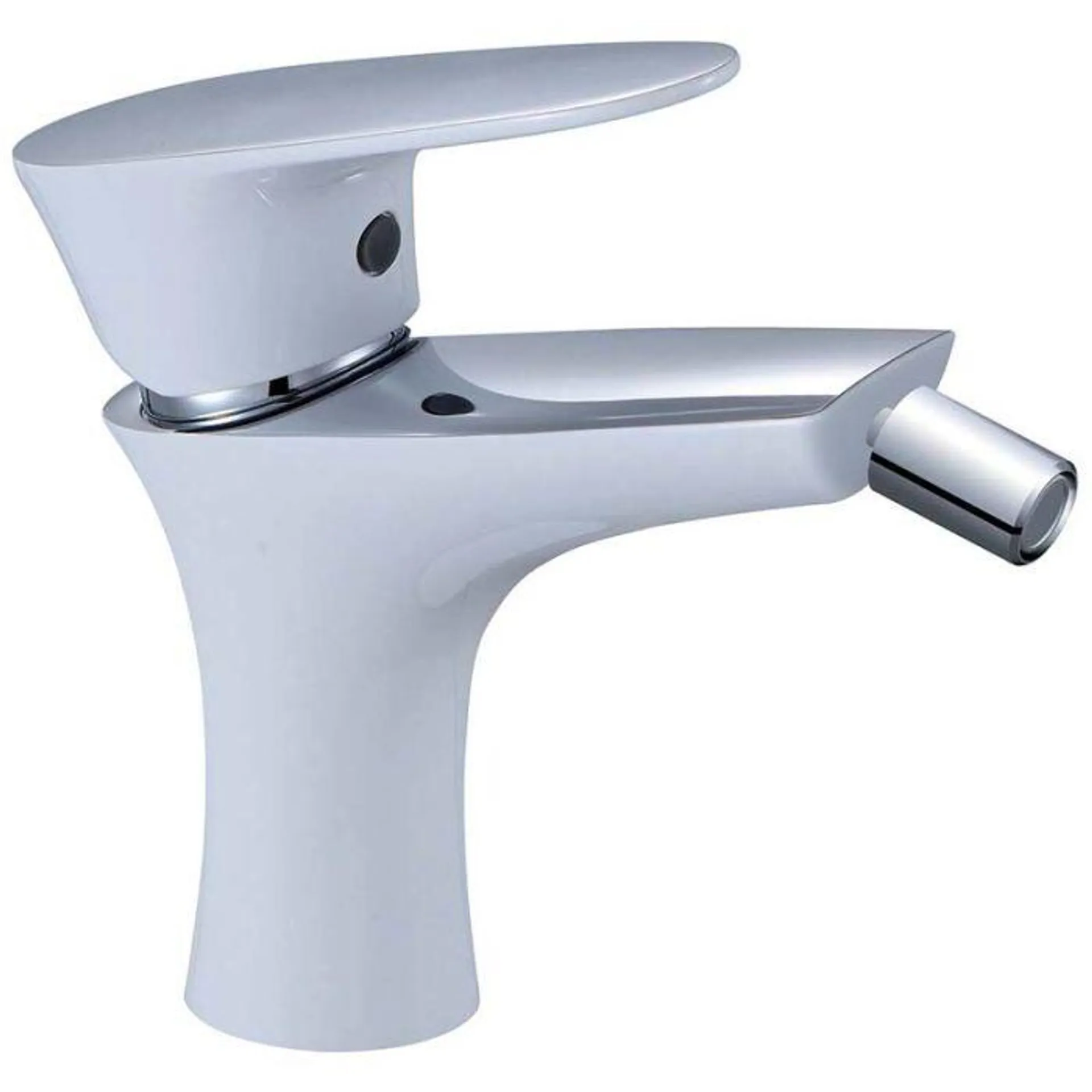 Pegaso miscelatore bidet d.35 cr/bia cromo bianco