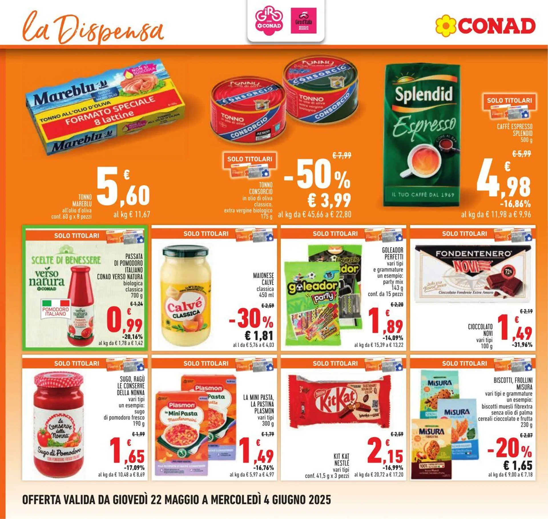 Conad - Torino Volantino attuale da 22 maggio a 4 giugno di 2025 - Pagina del volantino 14