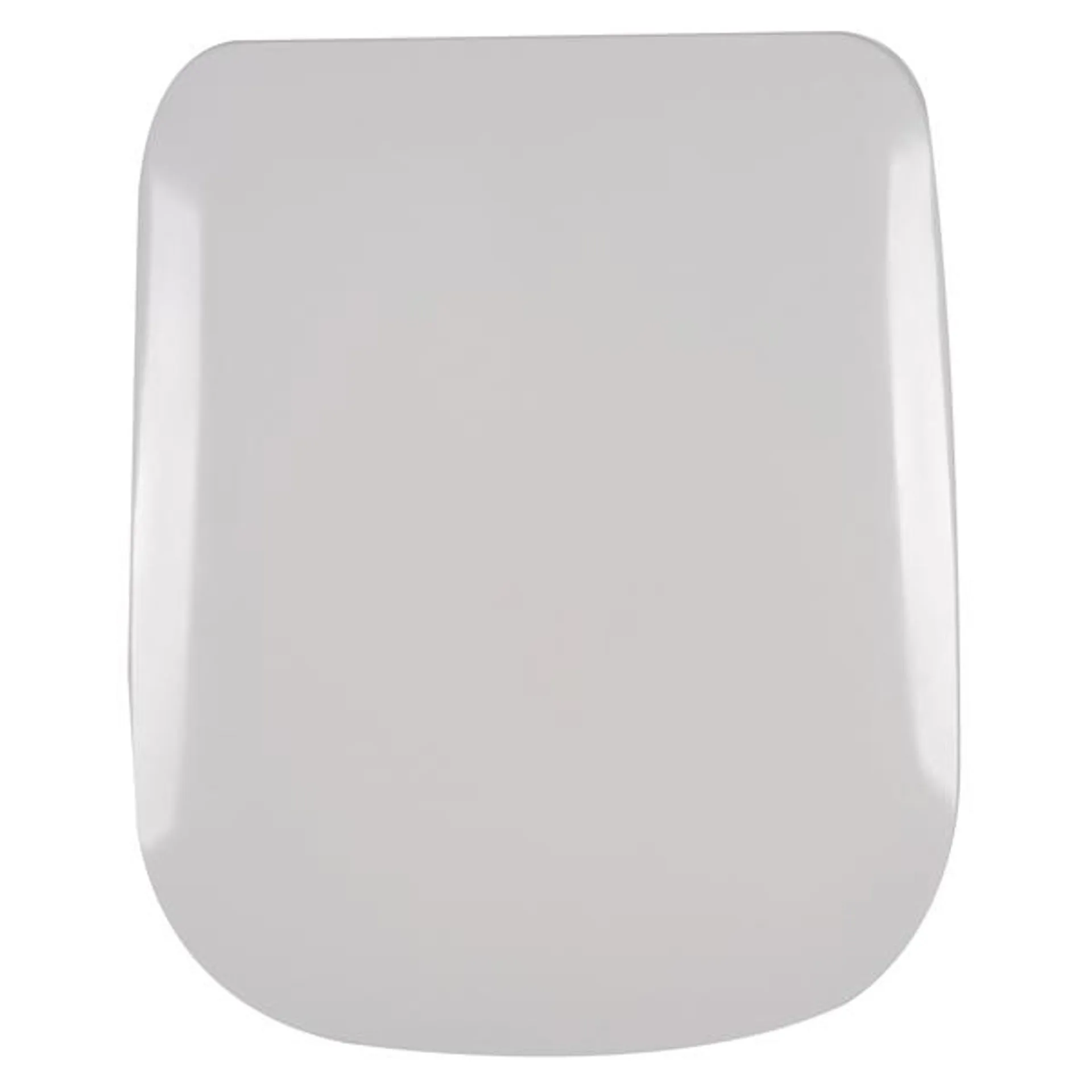Sedile wc serie entella poliestere bianco cerniere metallo soft close