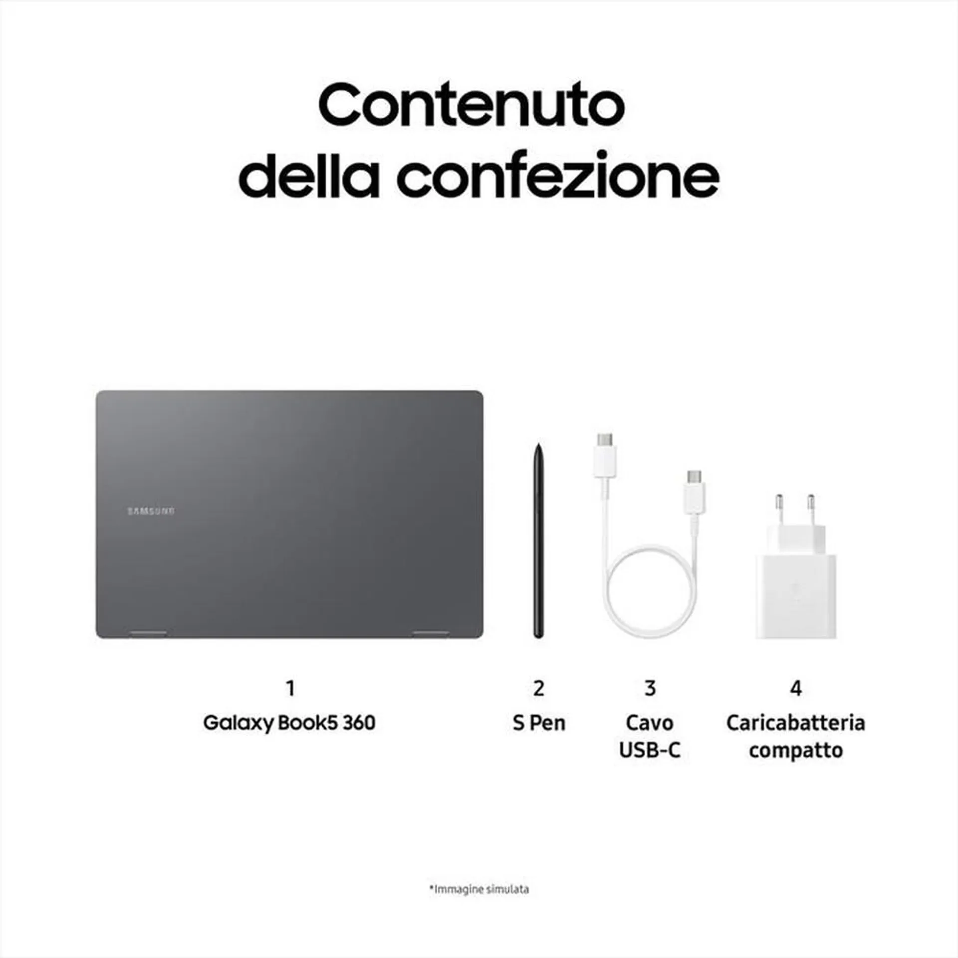 SAMSUNG - GALAXY BOOK5 360-Gray