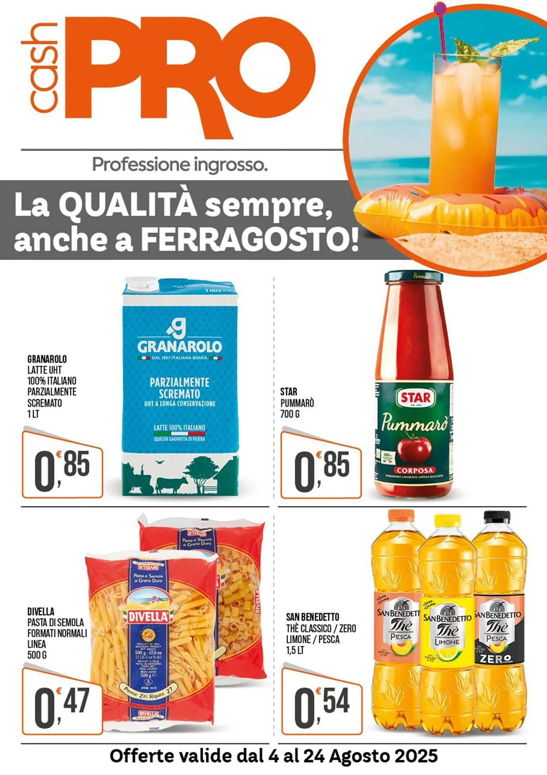 Volantino Enne Market da 4 agosto a 24 agosto di 2025 - Pagina del volantino 1
