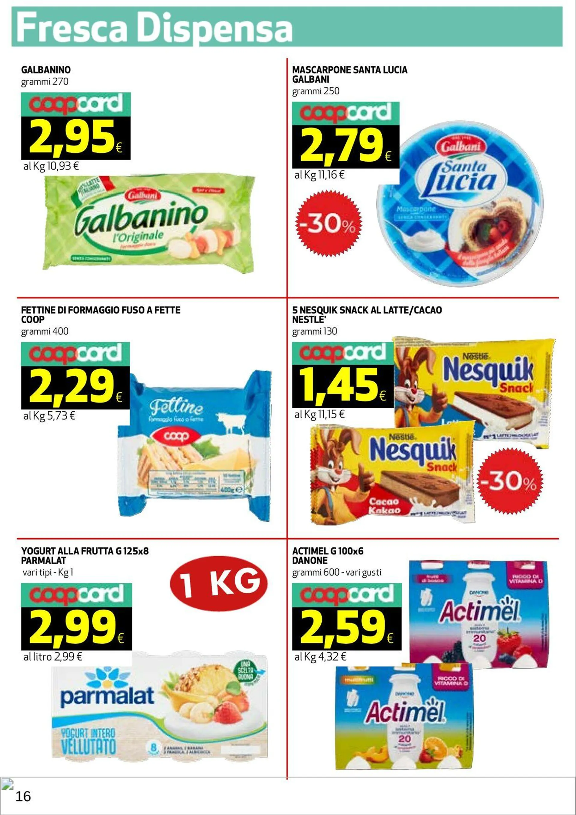 Coop Volantino attuale da 25 giugno a 3 luglio di 2025 - Pagina del volantino 16