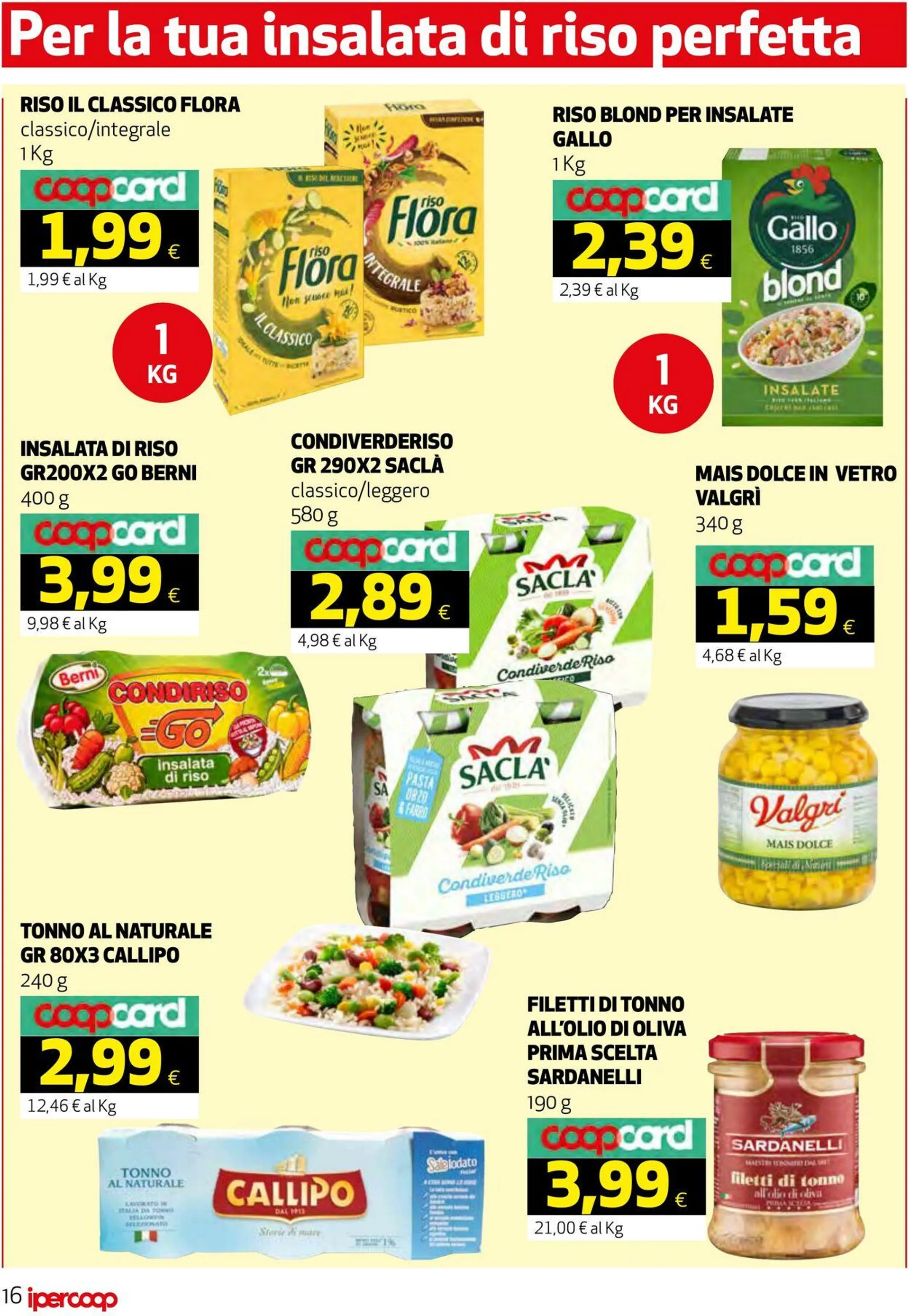 Coop Volantino attuale da 13 giugno a 24 giugno di 2025 - Pagina del volantino 16