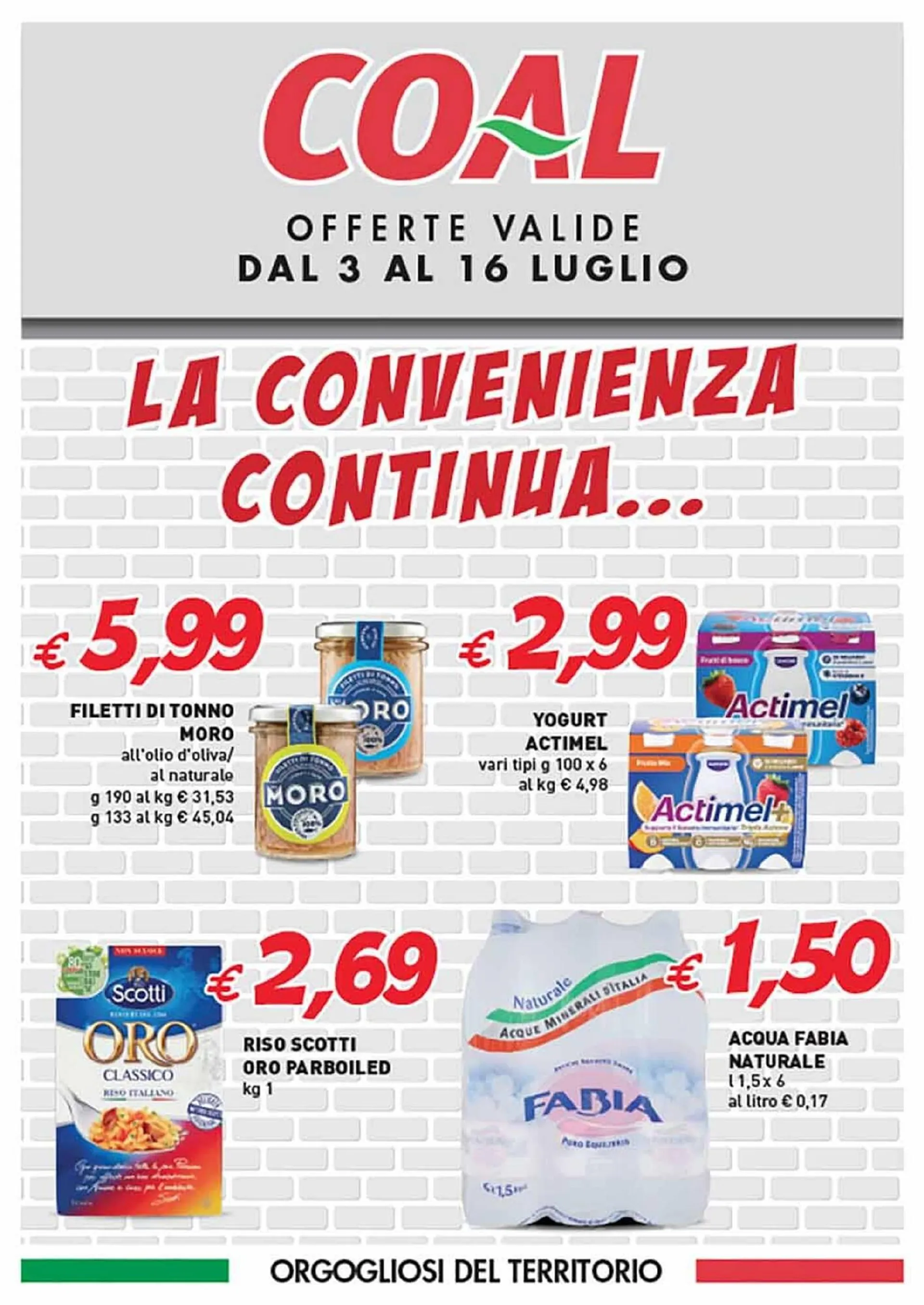 Volantino Coal da 2 luglio a 16 luglio di 2025 - Pagina del volantino 1