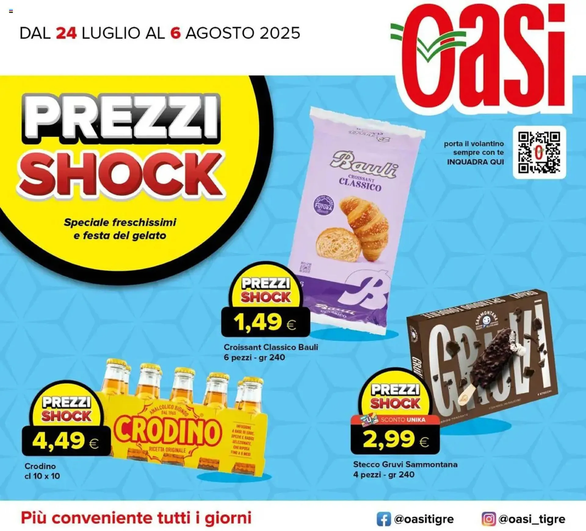 Volantino Oasi da 24 luglio a 6 agosto di 2025 - Pagina del volantino 1