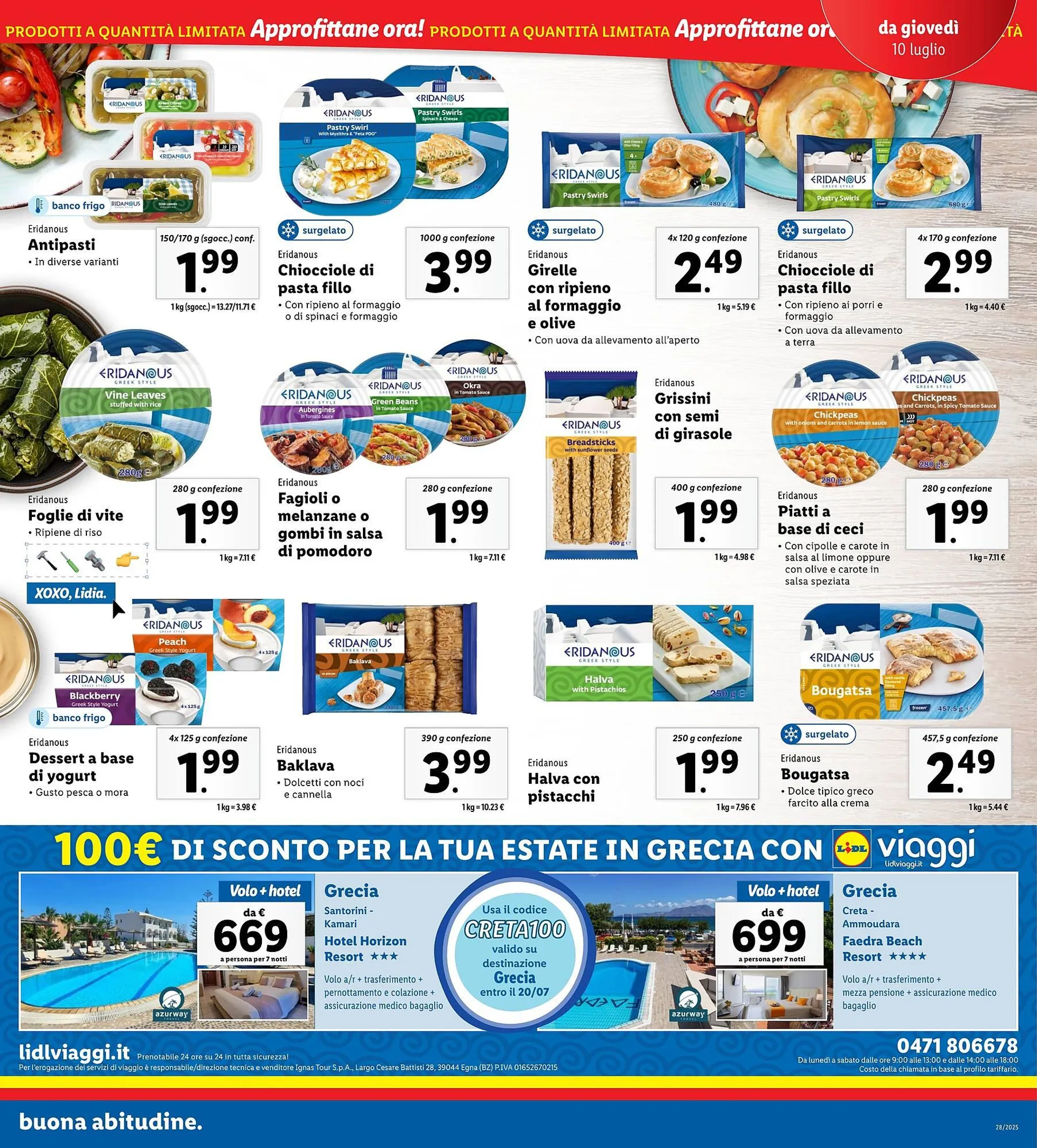 Volantino Lidl da 7 luglio a 13 luglio di 2025 - Pagina del volantino 21