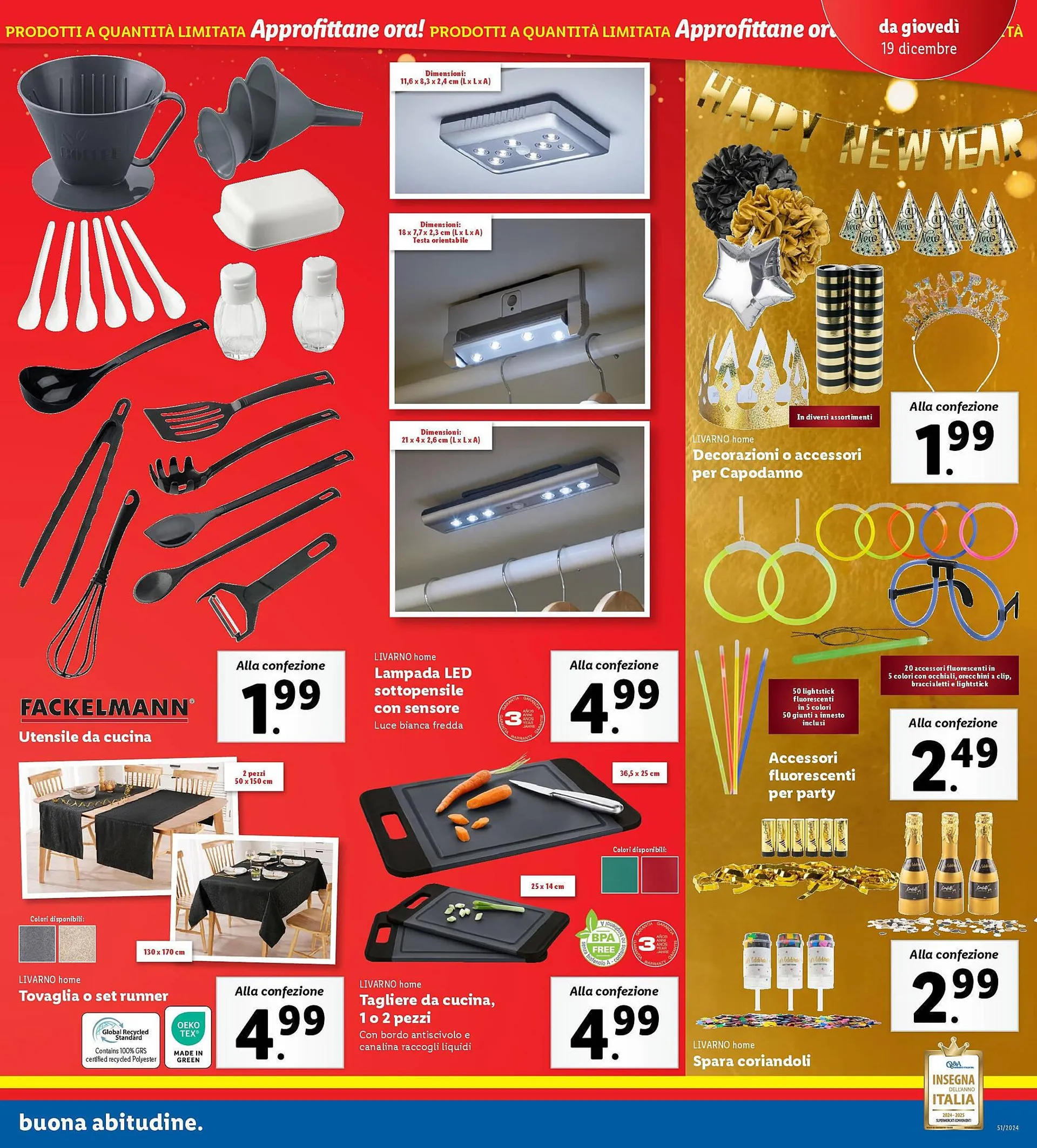 Volantino Lidl da 15 dicembre a 22 dicembre di 2024 - Pagina del volantino 25