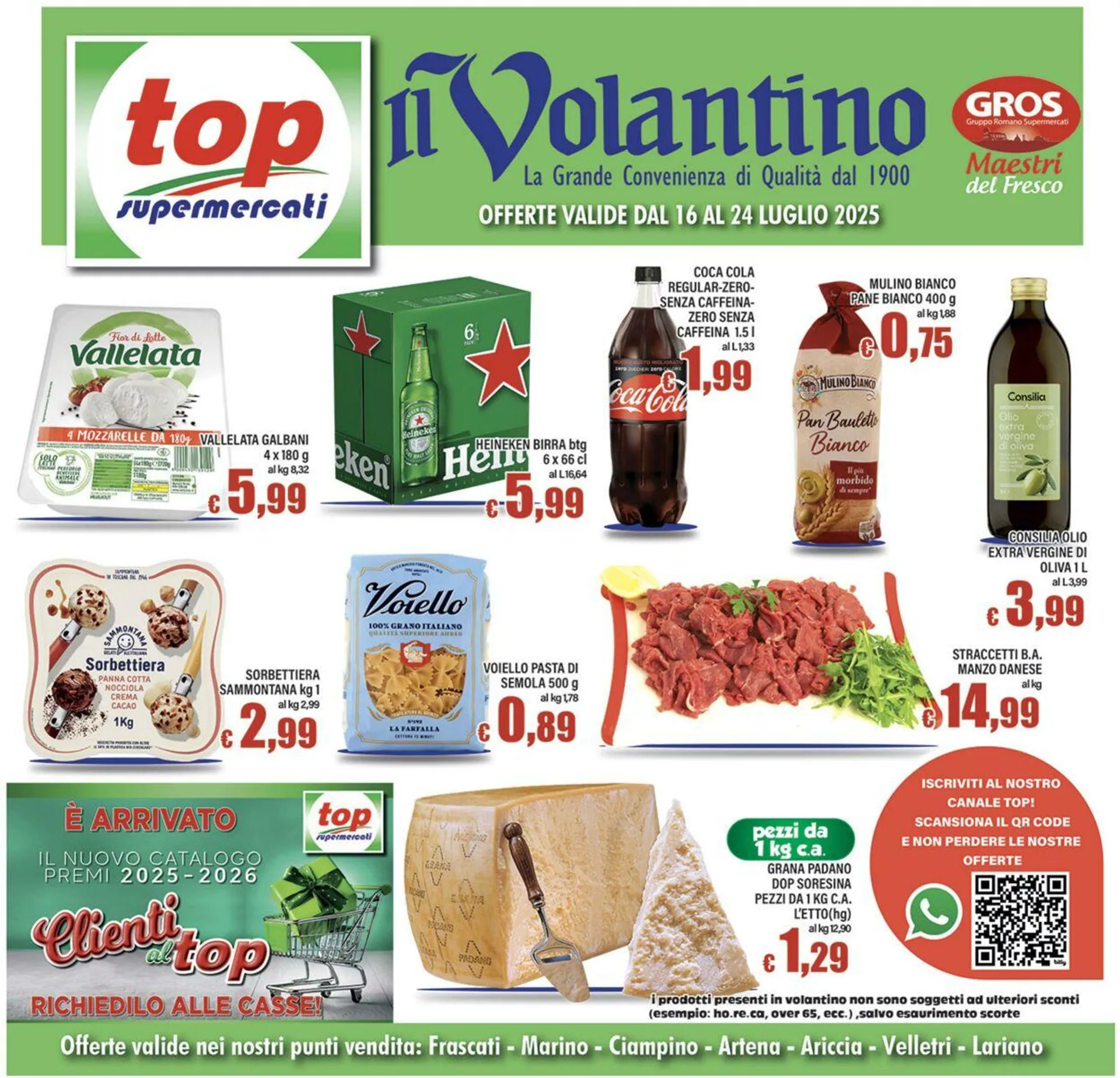 Top Supermercati Volantino attuale da 25 settembre a 9 ottobre di 2025 - Pagina del volantino 1