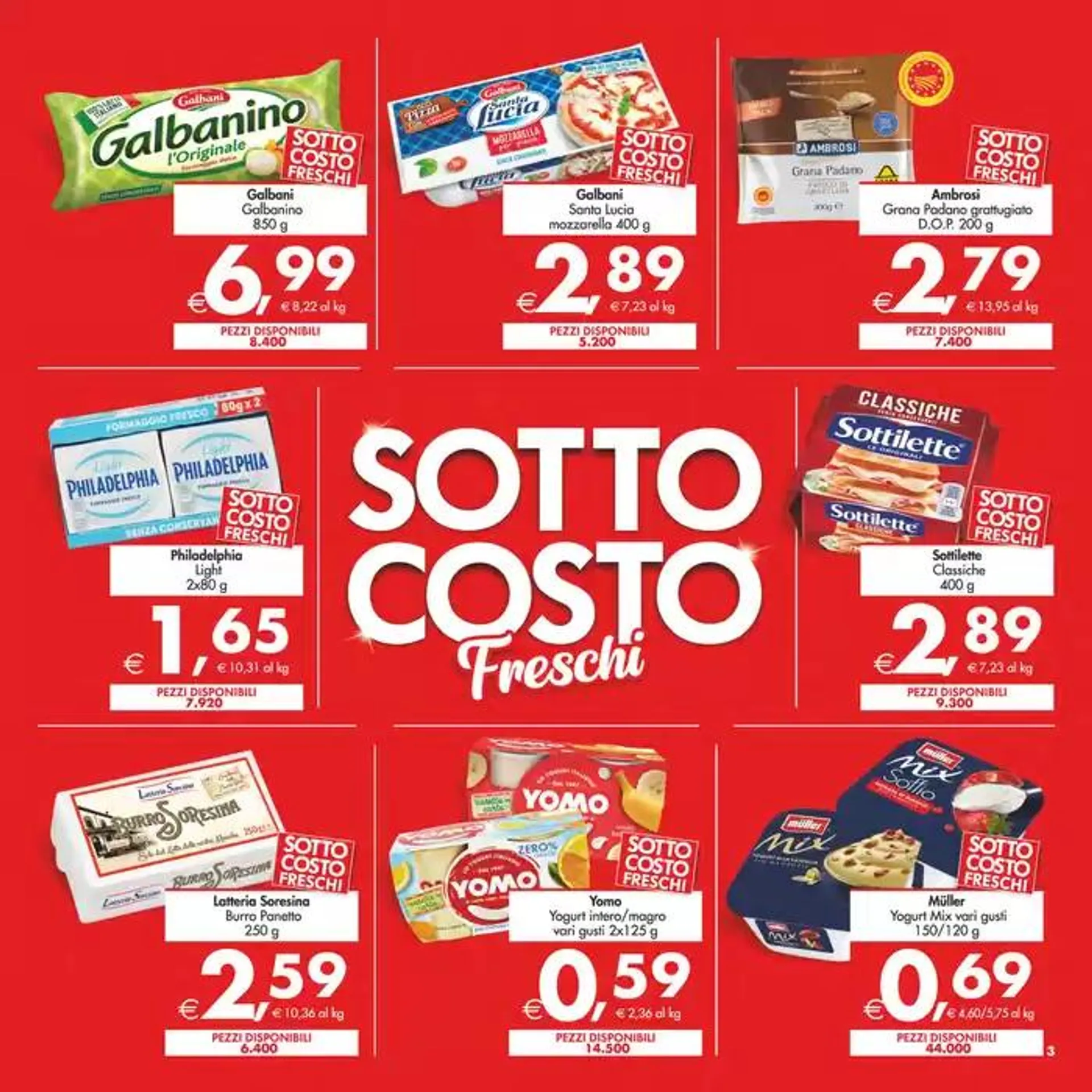 La qualità che costa meno ! da 13 maggio a 22 maggio di 2025 - Pagina del volantino 3