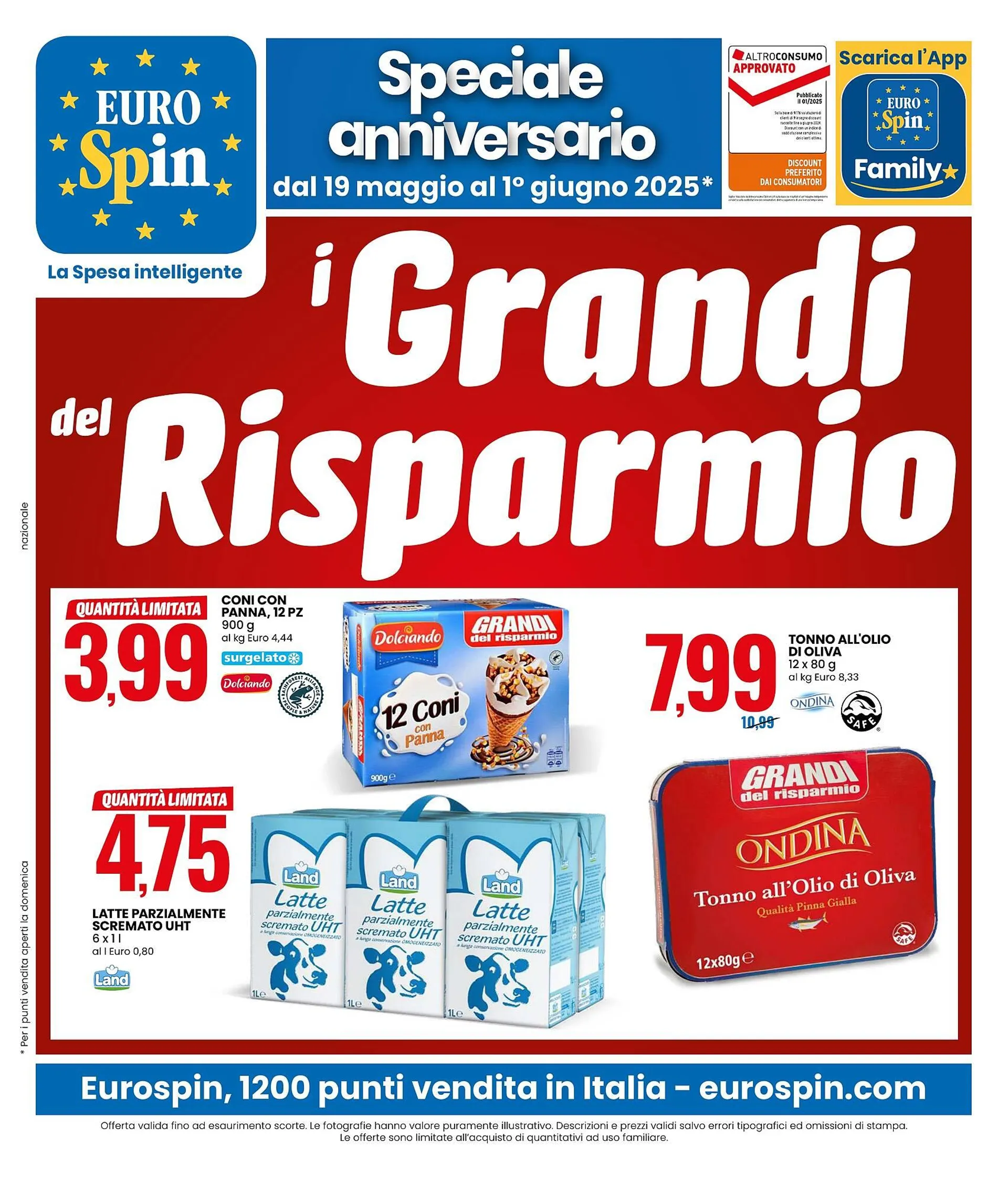 Volantino Eurospin - 1
