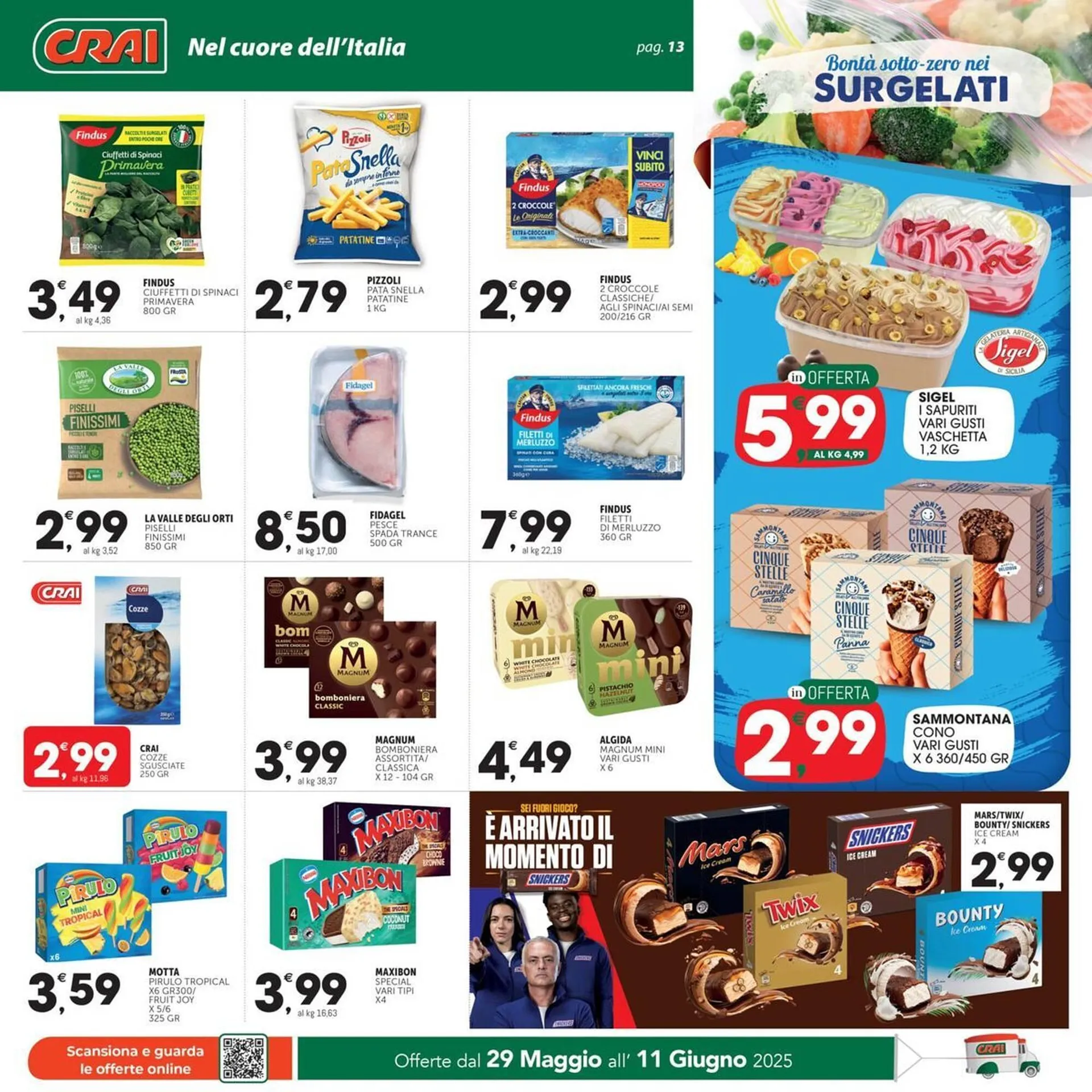 Volantino Crai da 29 maggio a 11 giugno di 2025 - Pagina del volantino 13