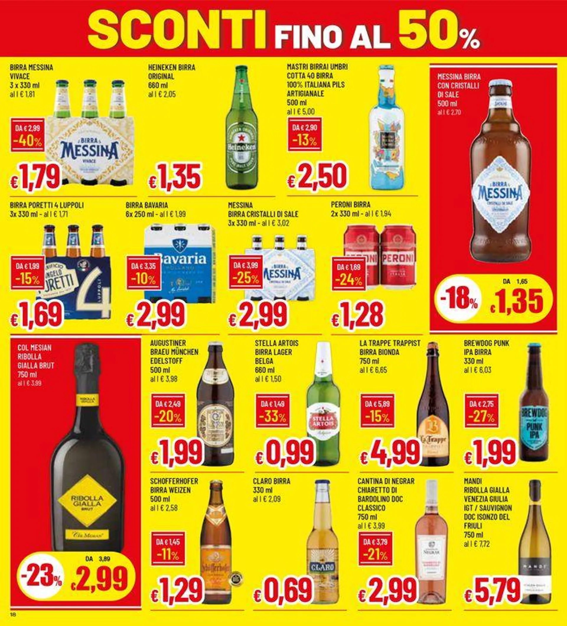 SCONTI fino al 50% - 18