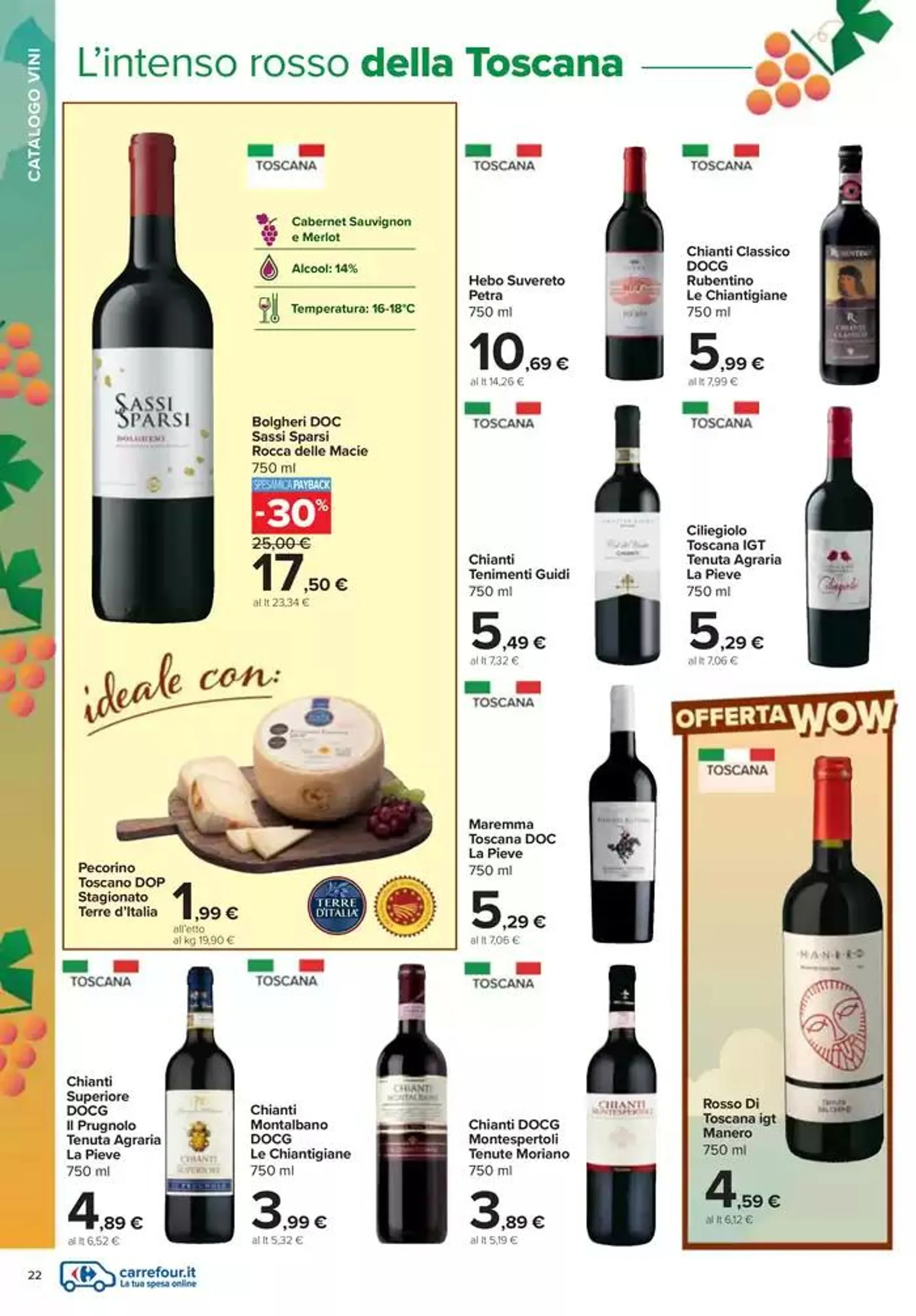 Catalogo Vini da 7 ottobre a 10 novembre di 2024 - Pagina del volantino 22