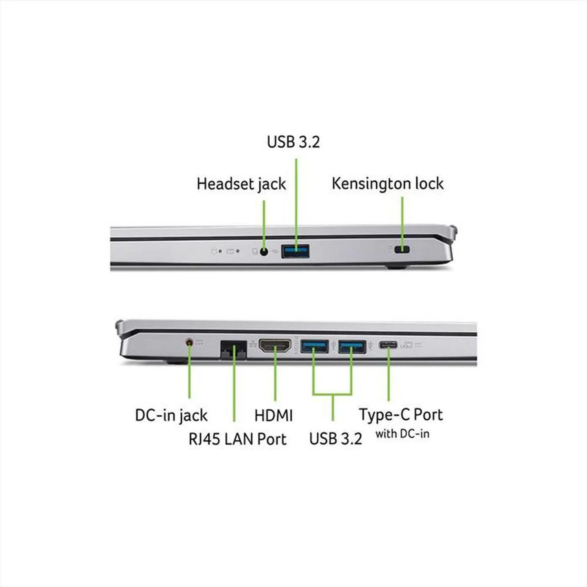 ACER - NOTEBOOK ASPIRE GO 15 AG15-42P-R9Q9 - 15.6"-Silver