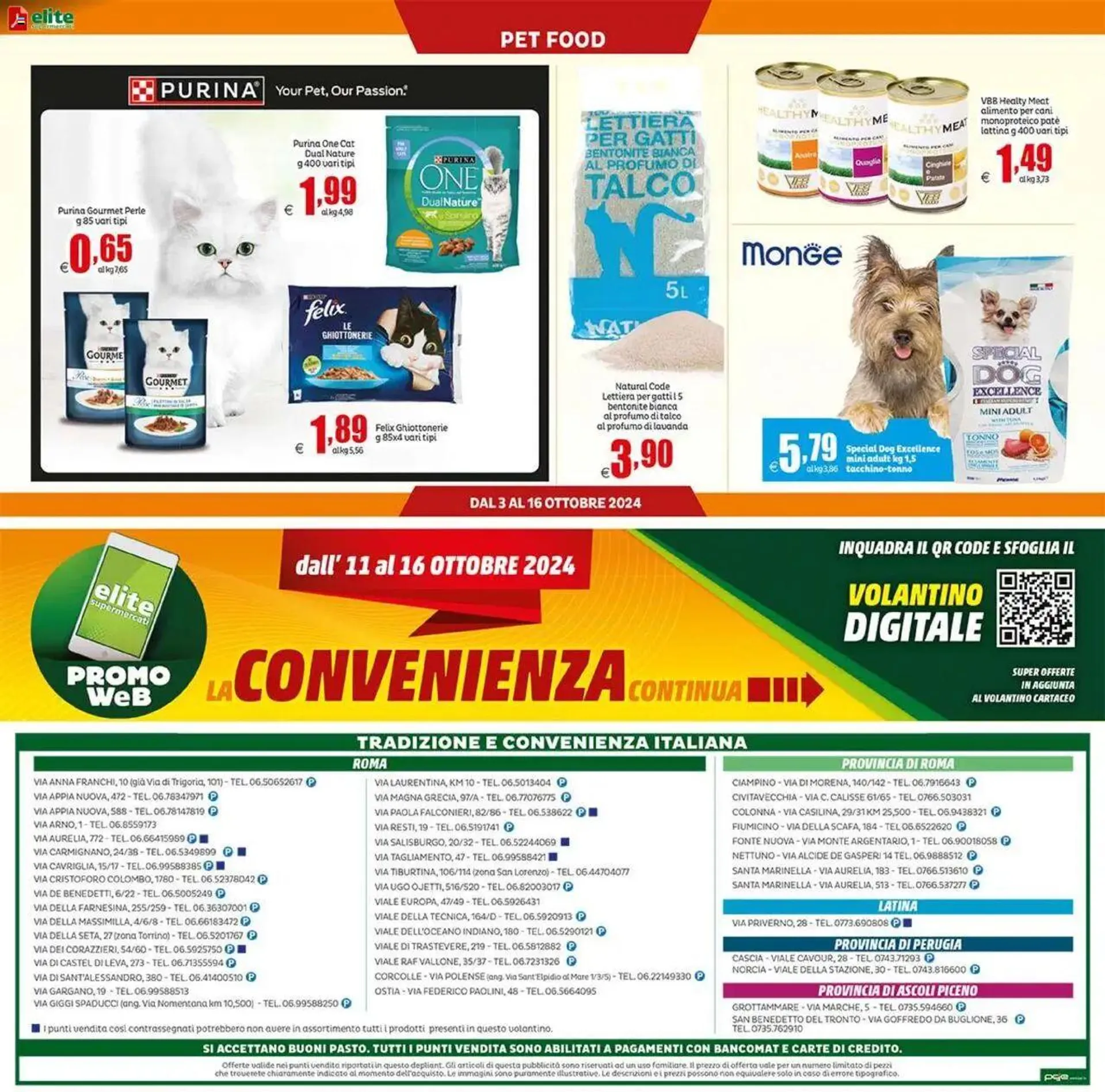 Volantino Elite Supermercati da 3 ottobre a 16 ottobre di 2024 - Pagina del volantino 20