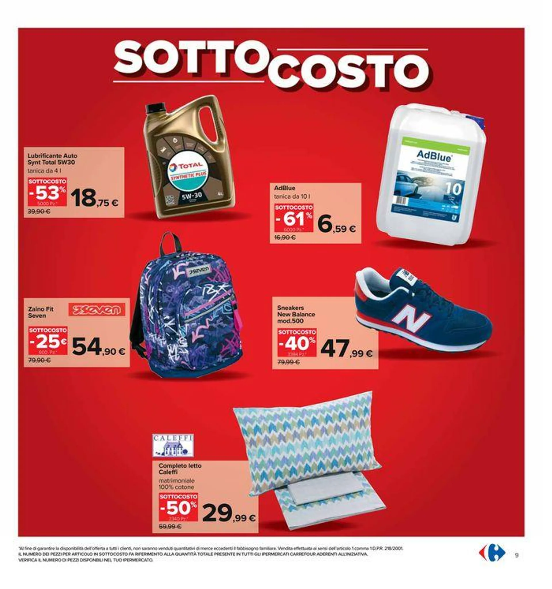 Sotto costo - 9