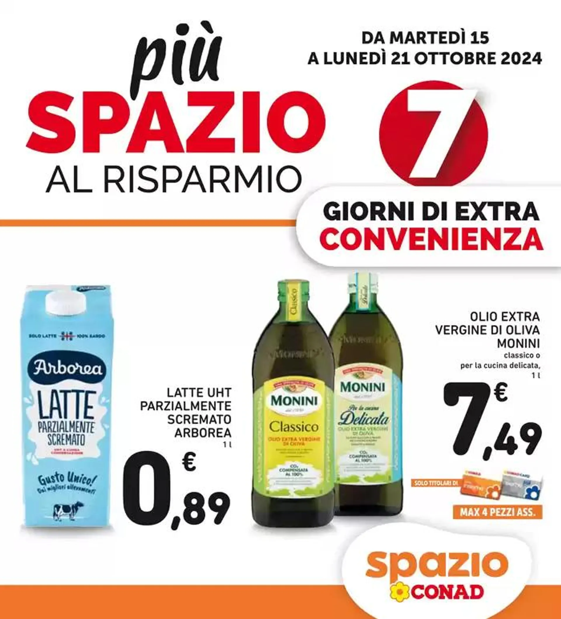 7 giorni di extra convenienza da 15 ottobre a 21 ottobre di 2024 - Pagina del volantino 1