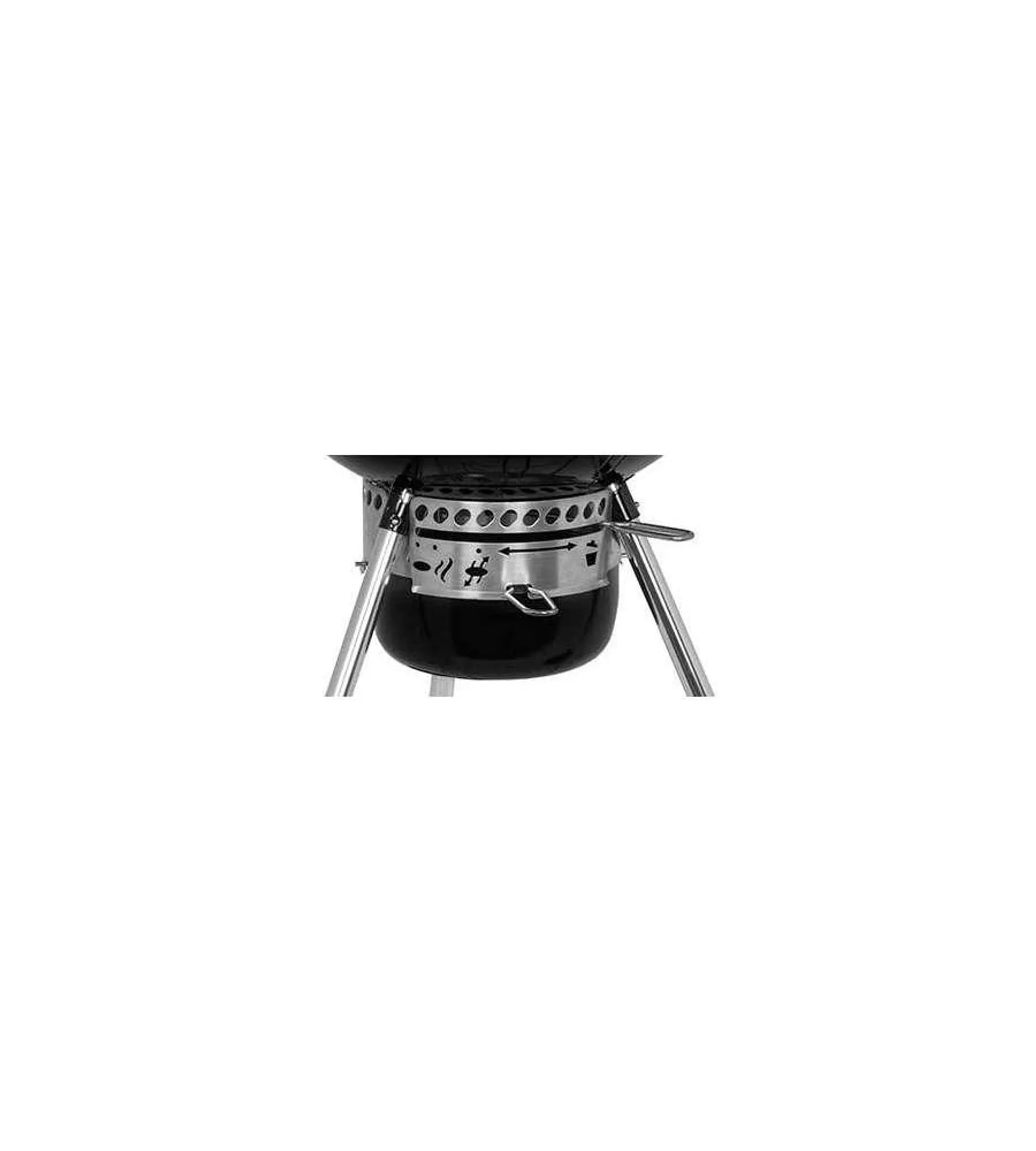 BARBECUE A CARBONE WEBER "MASTER-TOUCH GBS C-5750" COLORE GRIGIO CON GRIGLIA 57 CM