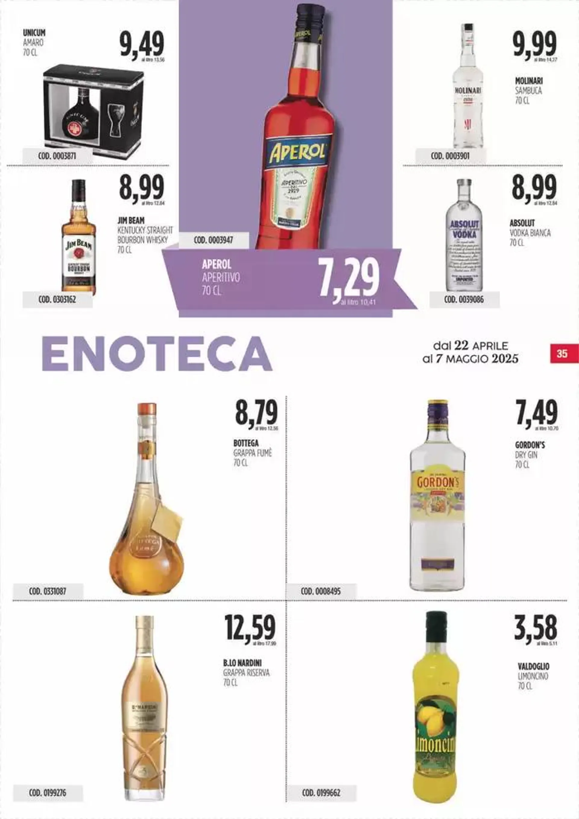 Offerte Carico Cash & Carry da 22 aprile a 7 maggio di 2025 - Pagina del volantino 35