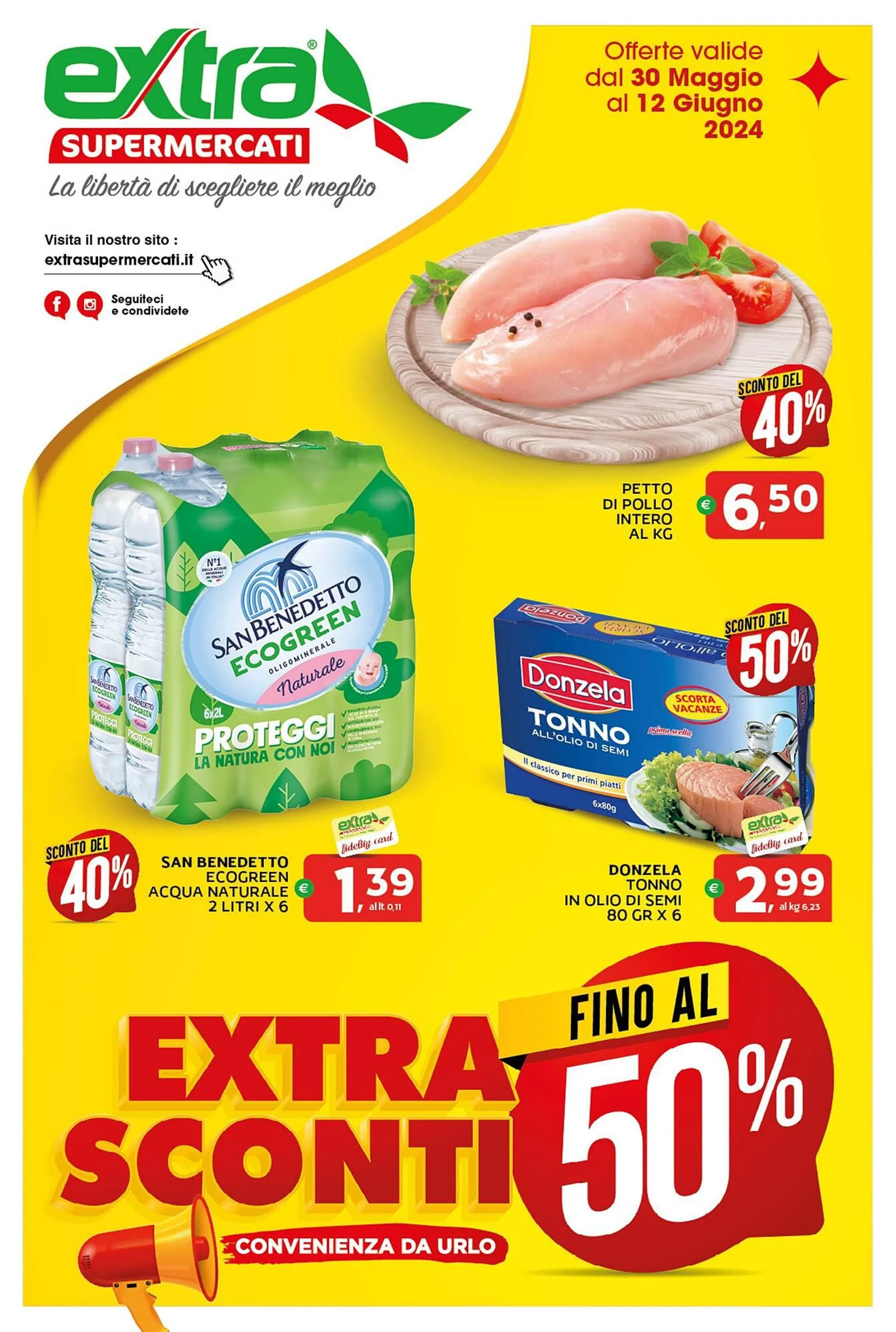 Volantino Extra Supermercati - 1