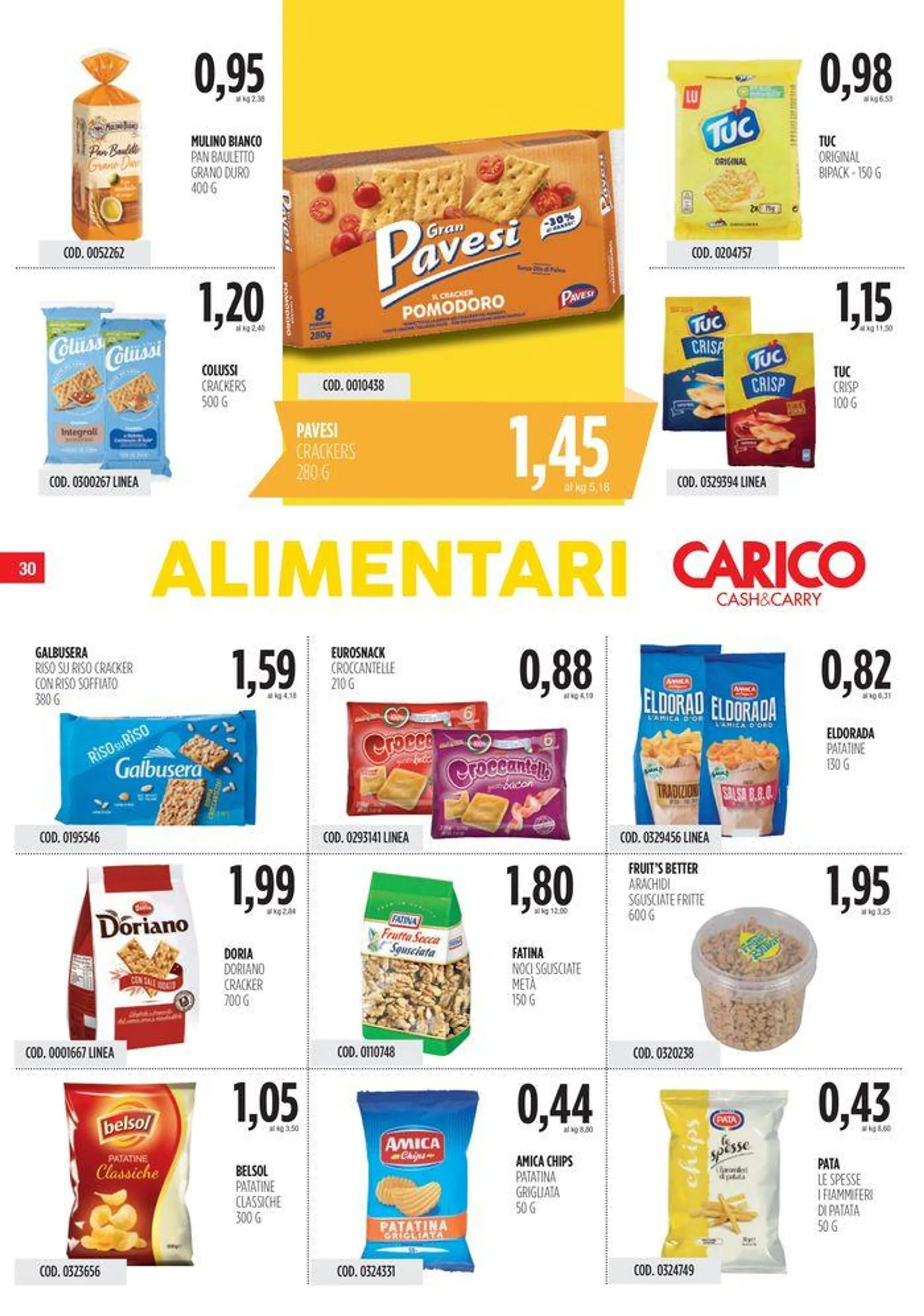 Carico Cash & Carry  da 29 agosto a 11 settembre di 2024 - Pagina del volantino 30