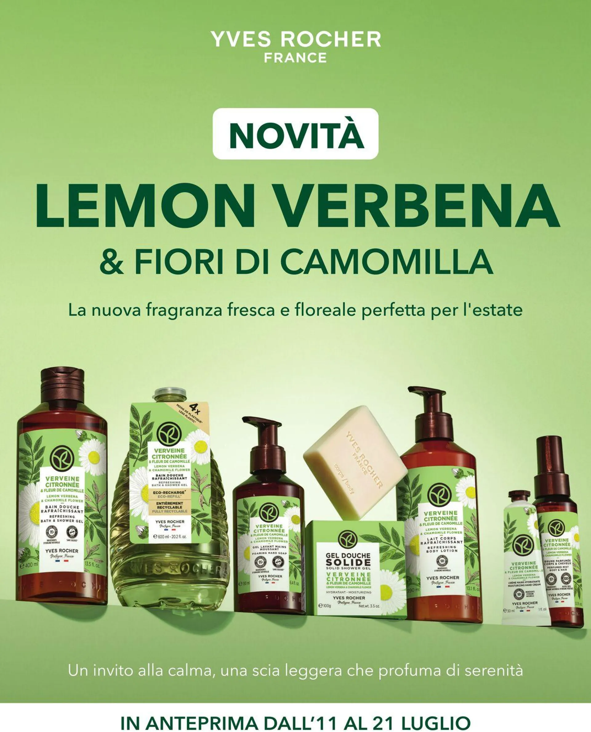 Yves Rocher Volantino attuale da 11 luglio a 30 luglio di 2025 - Pagina del volantino 1